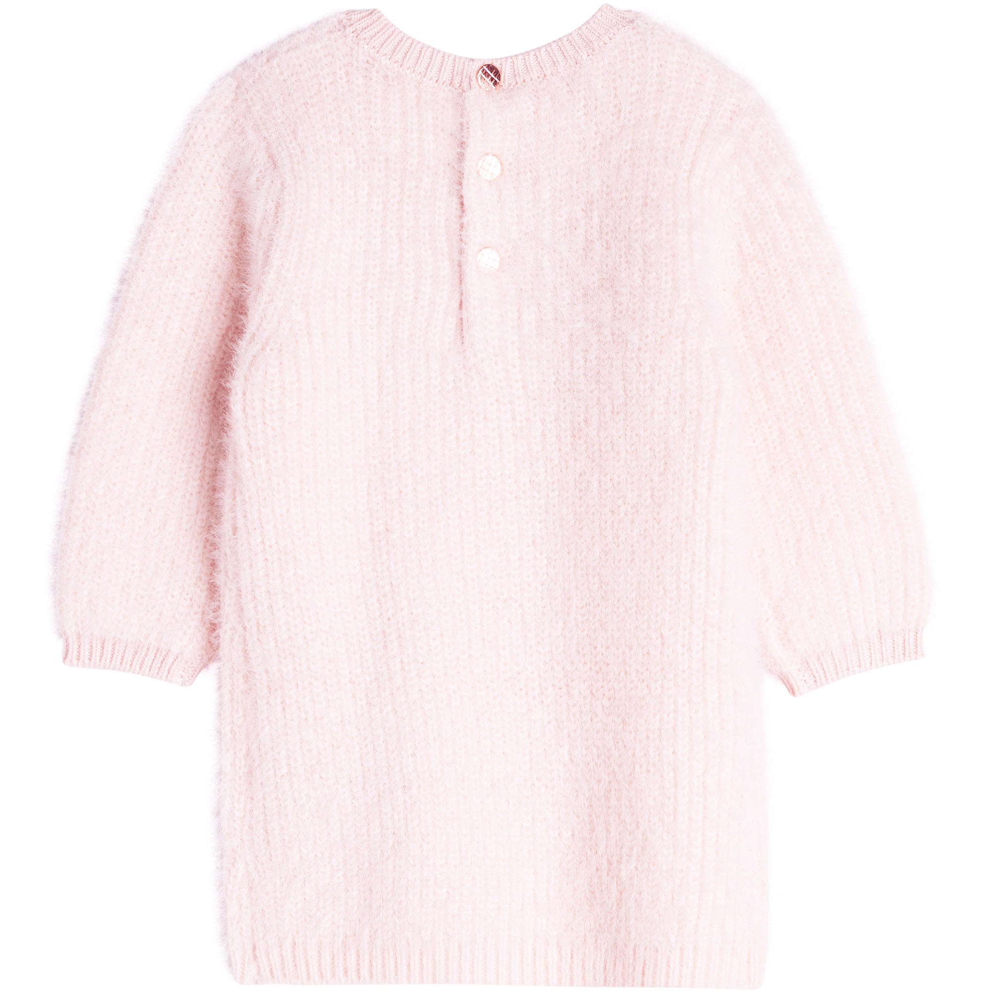 Fluffy tricot dress CARREMENT BEAU for GIRL