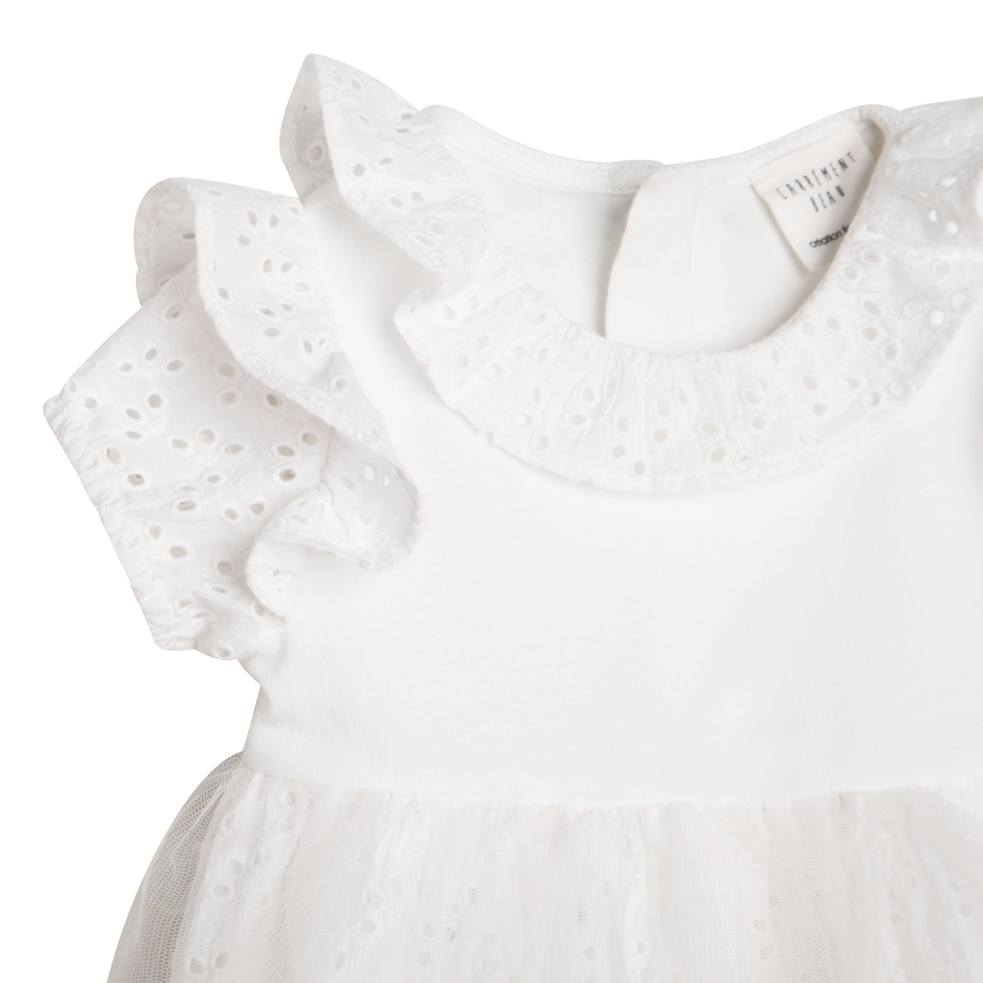 Broderie anglaise dress CARREMENT BEAU for GIRL