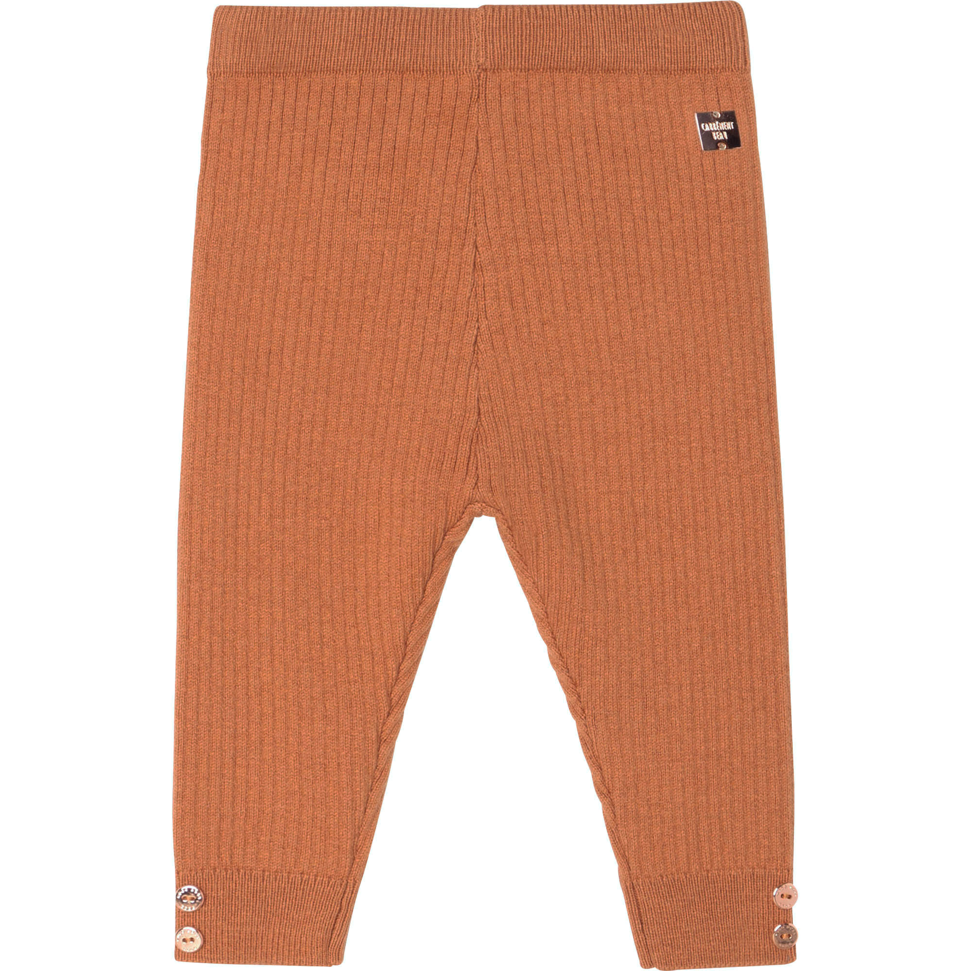 Leggings in maglia di cotone e lana CARREMENT BEAU Per BAMBINA