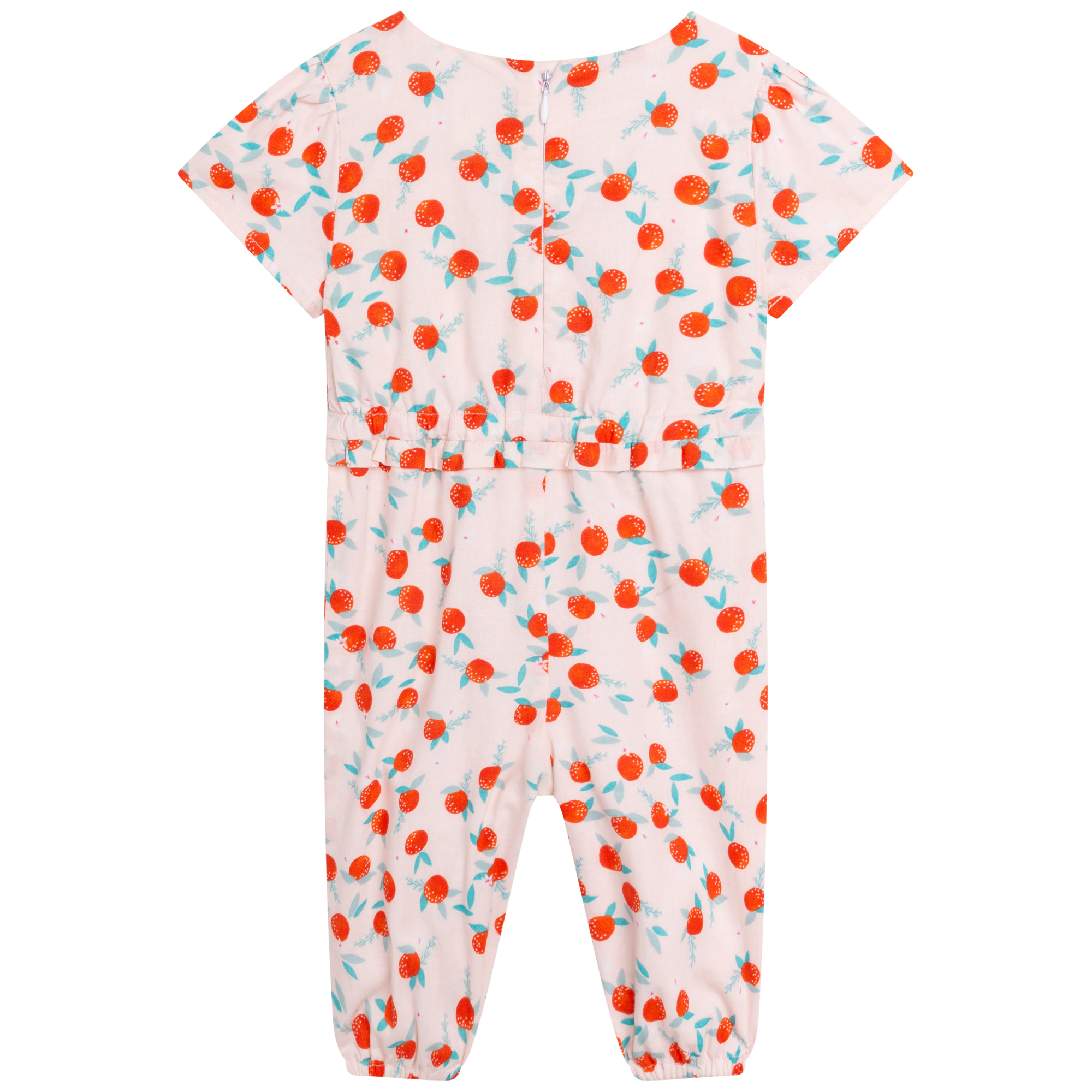 Printed cotton romper CARREMENT BEAU for GIRL