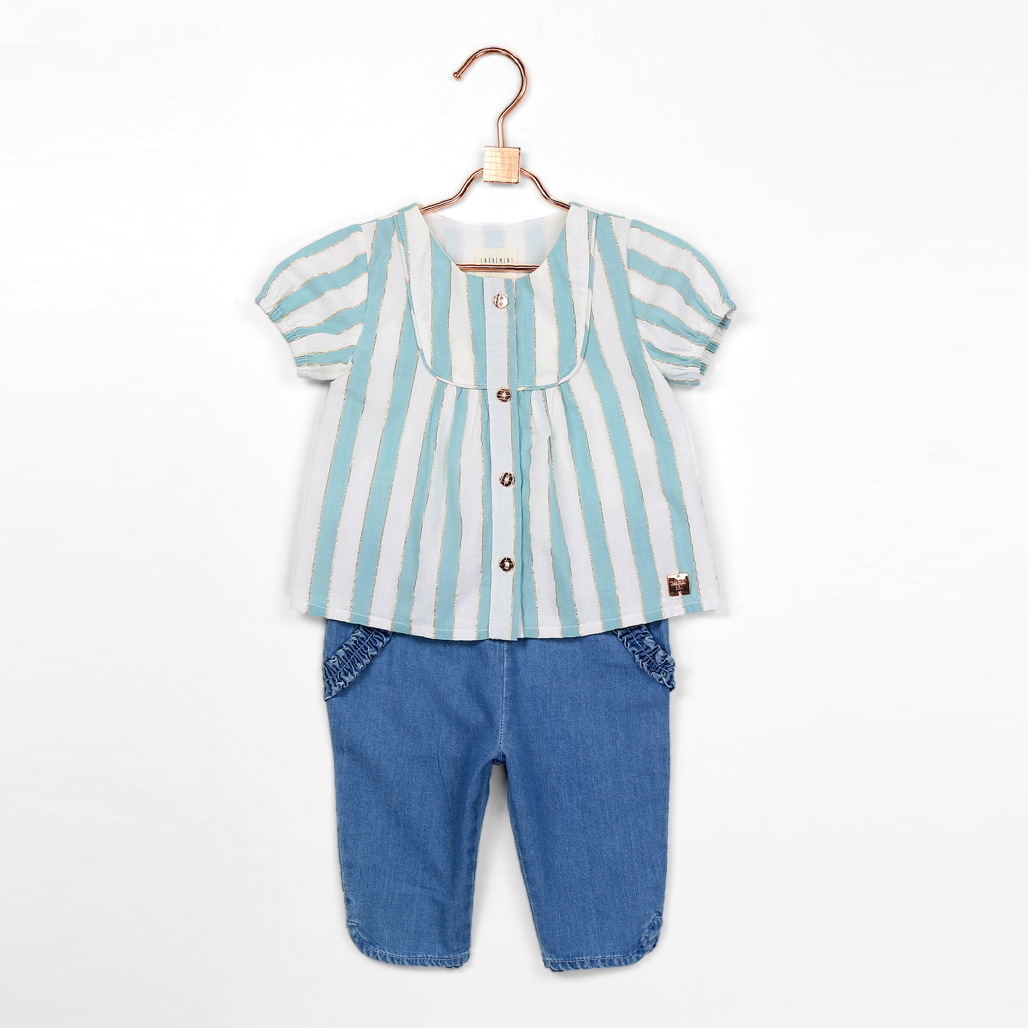 Lightweight cotton trousers CARREMENT BEAU for GIRL