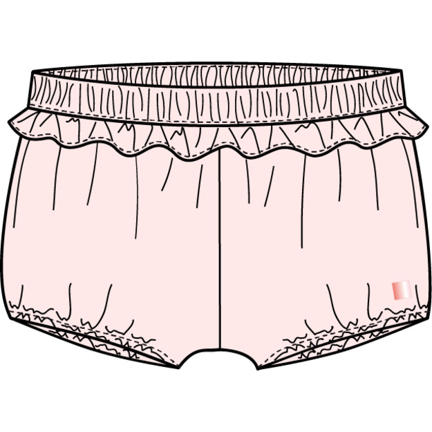 Pantalón corto de algodón CARREMENT BEAU para NIÑA