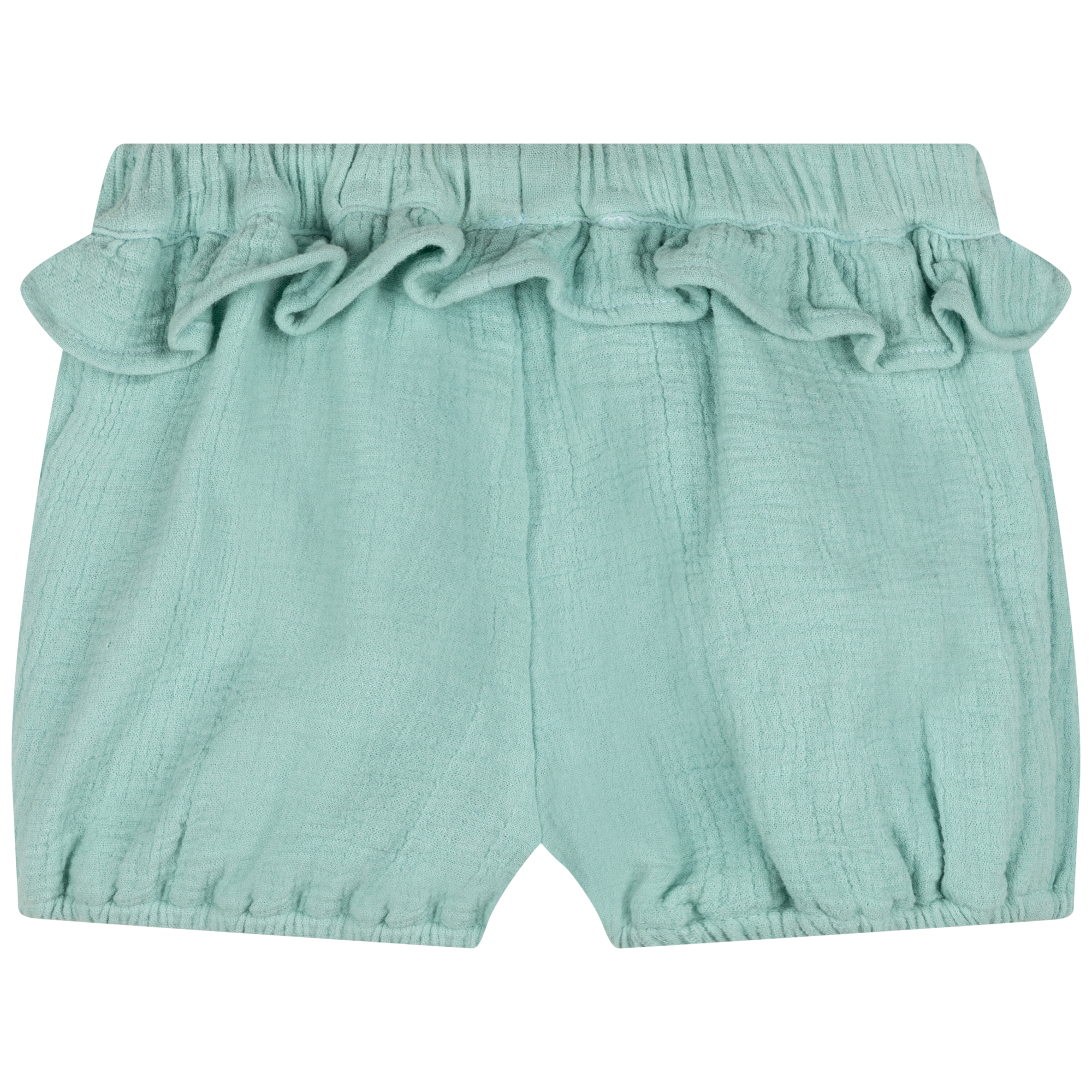 Waffled cotton shorts CARREMENT BEAU for GIRL