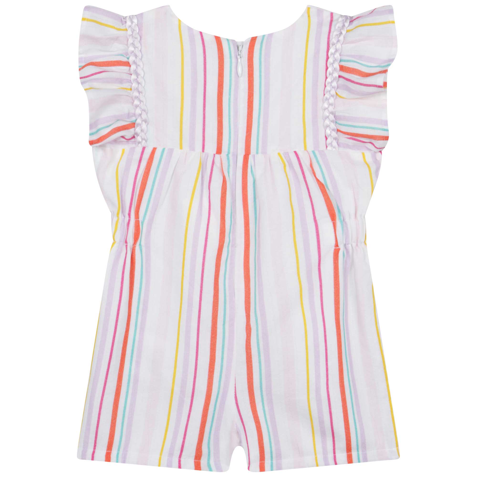 Striped playsuit CARREMENT BEAU for GIRL
