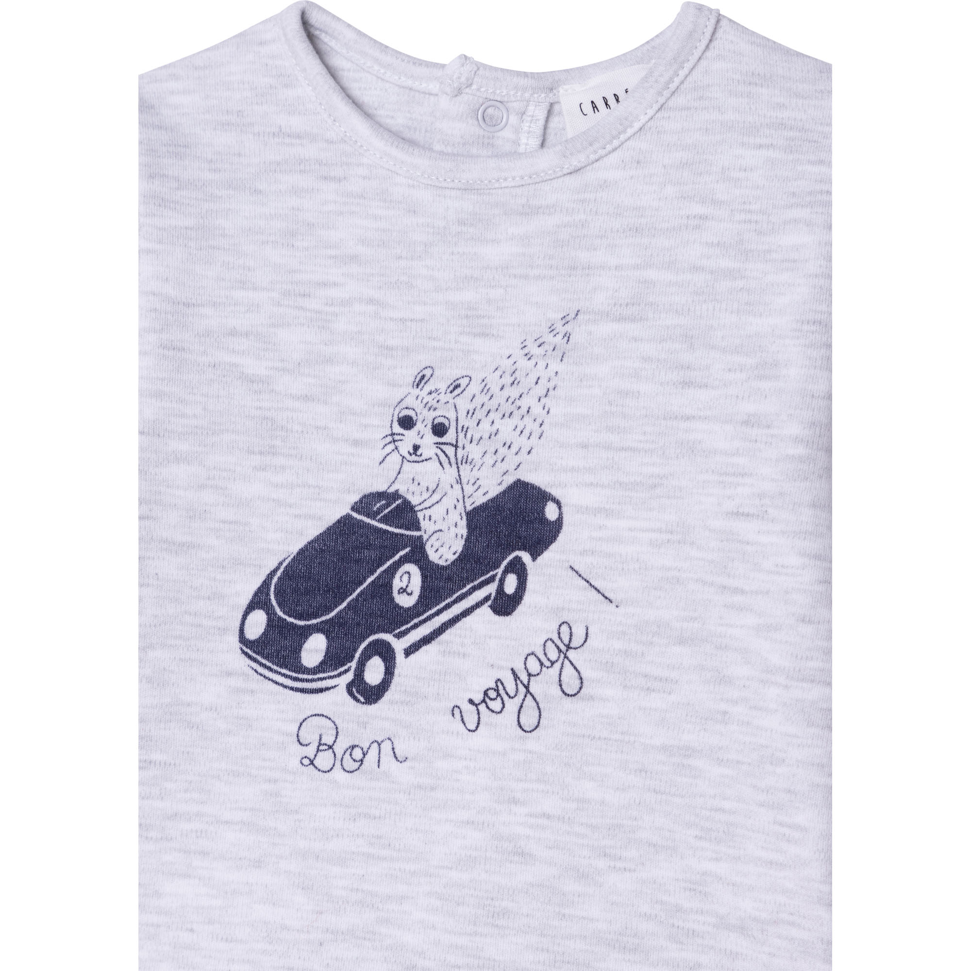 Long-sleeved cotton T-shirt CARREMENT BEAU for BOY