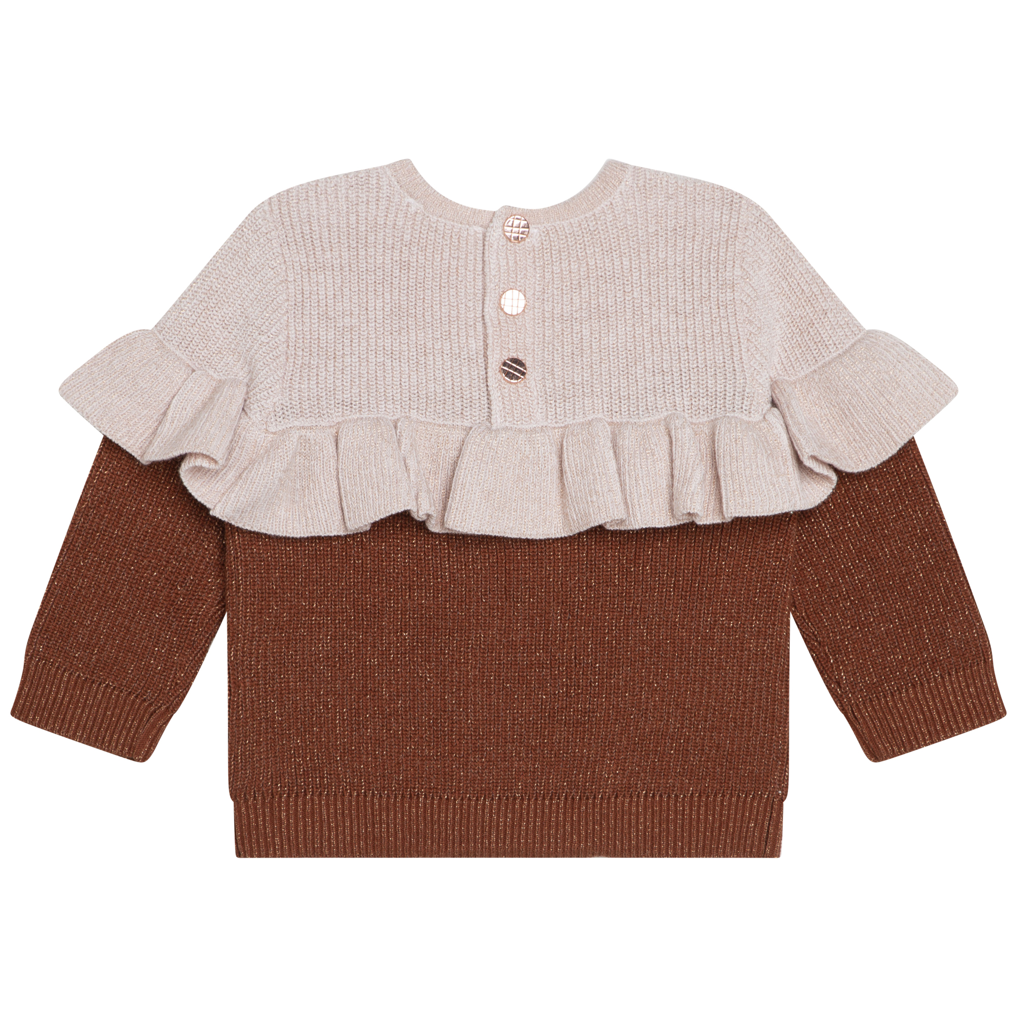 Pullover in cotone e lana CARREMENT BEAU Per BAMBINA