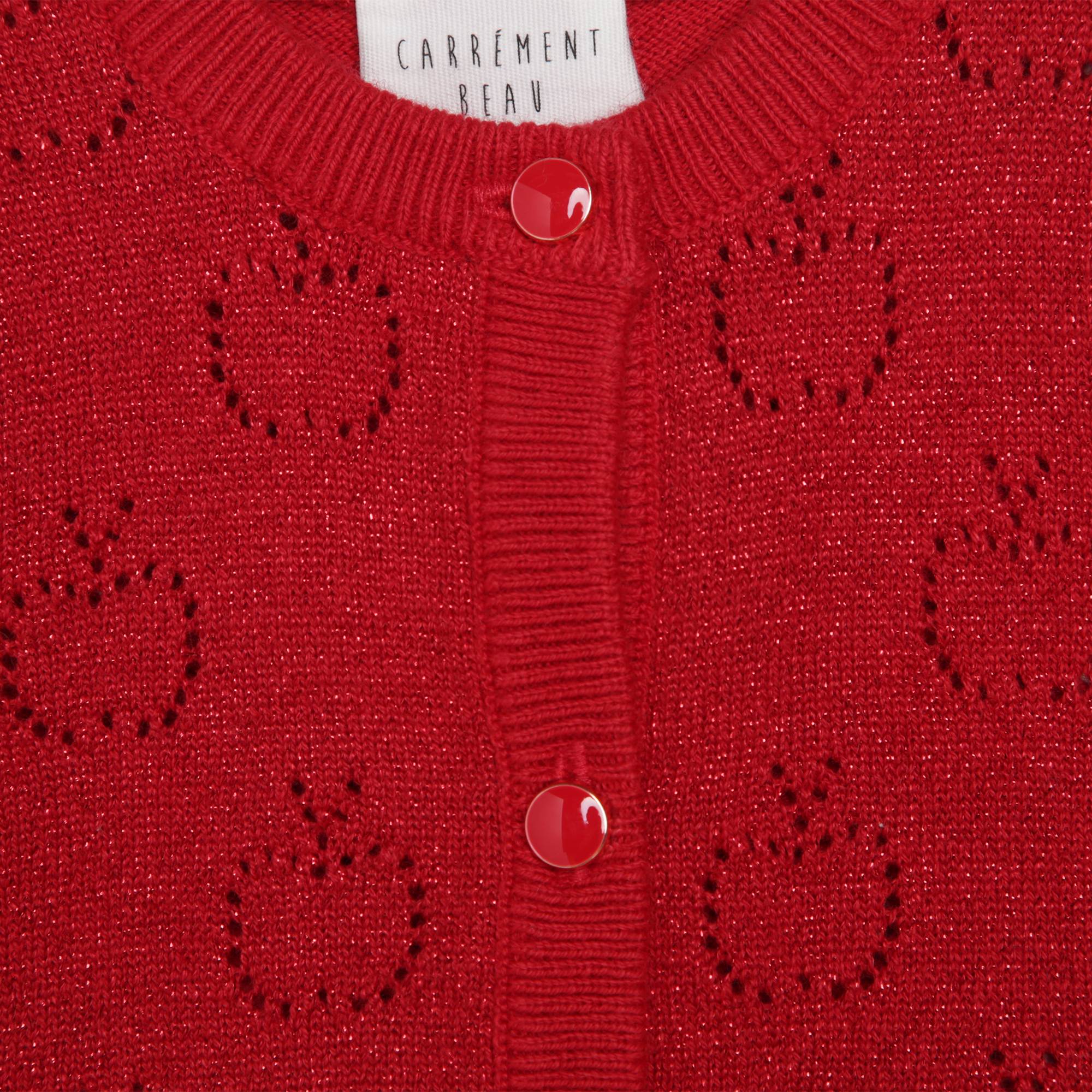 Cardigan en tricot CARREMENT BEAU pour FILLE