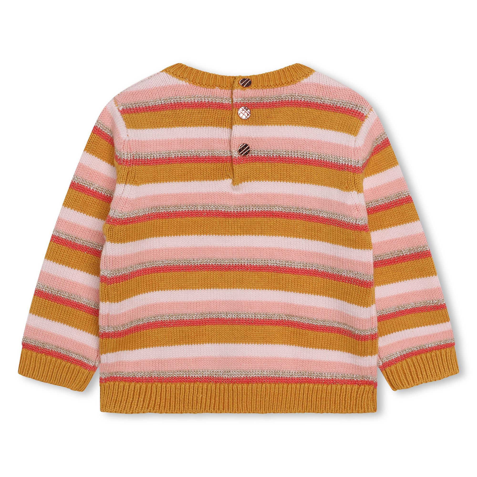 Striped knitted jumper CARREMENT BEAU for GIRL