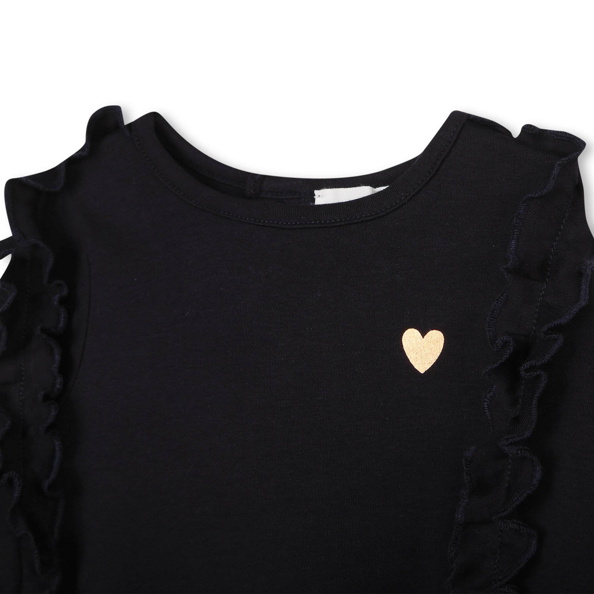 T-shirt with frilled sleeves CARREMENT BEAU for GIRL