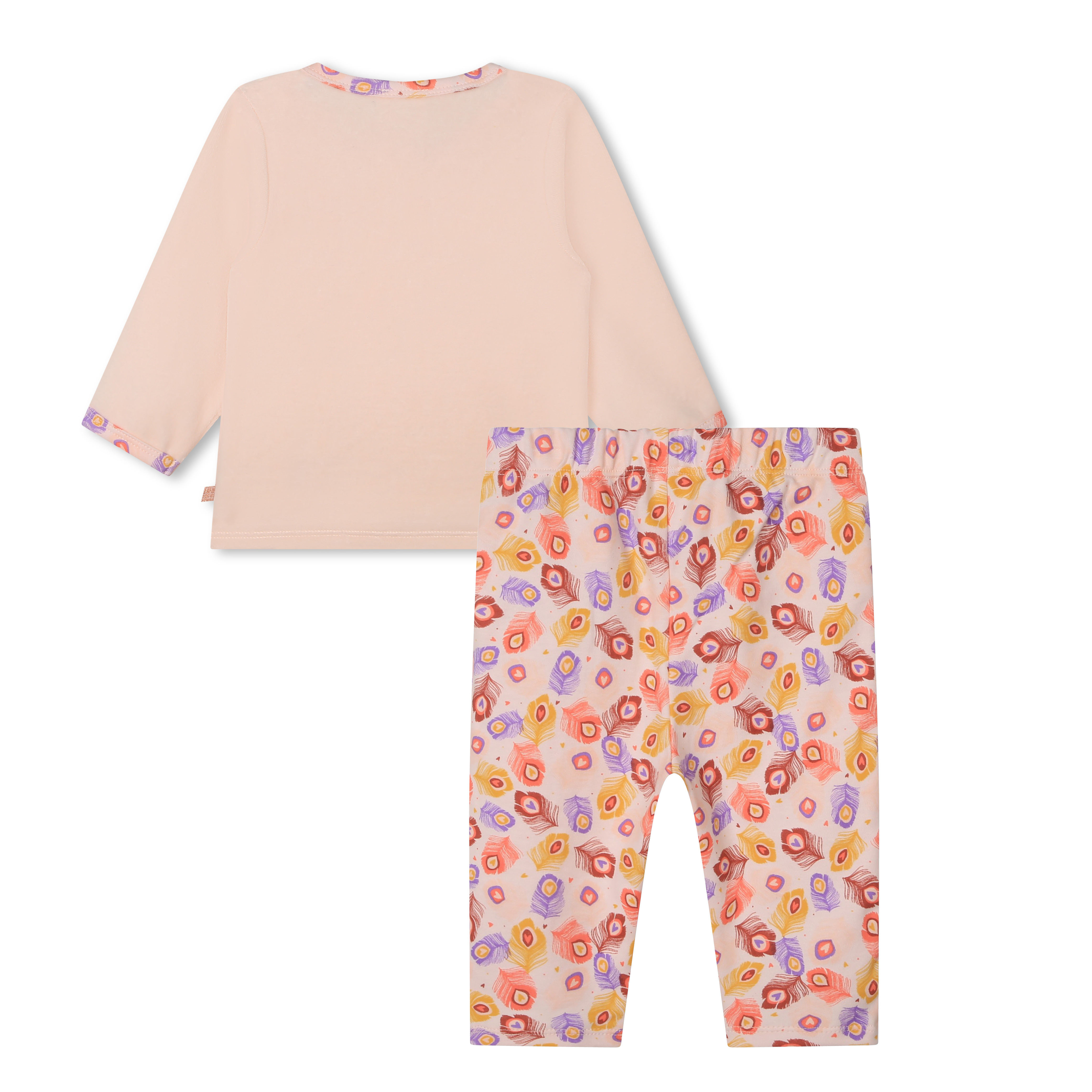 Pijama con estampado de plumas CARREMENT BEAU para NIÑA