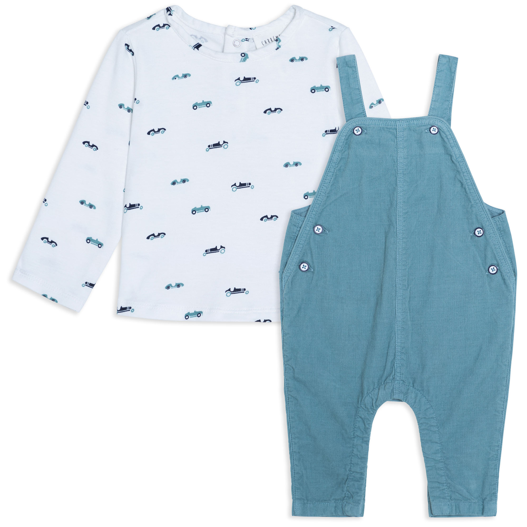 T-shirt and dungaree set CARREMENT BEAU for BOY