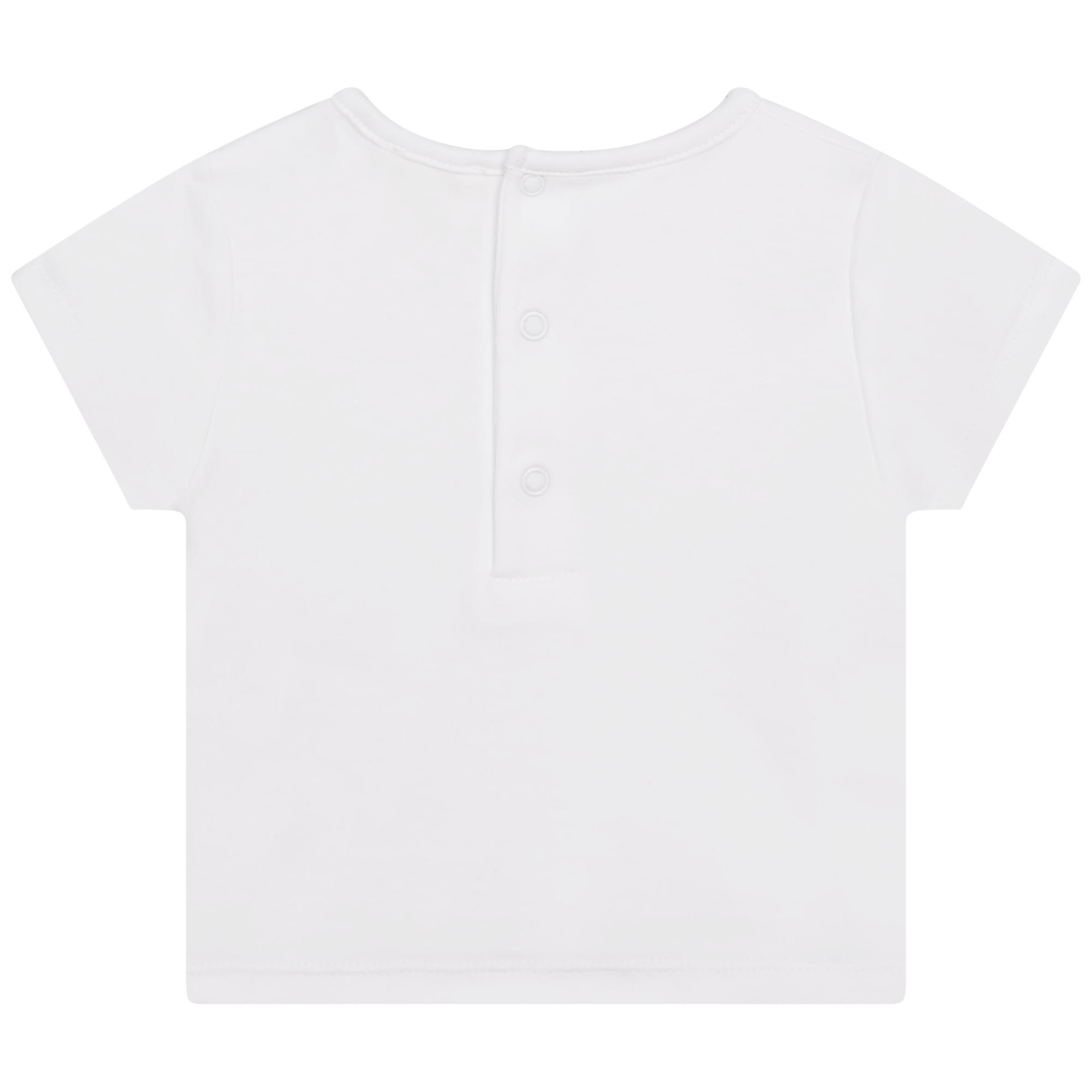 Camiseta y peto de algodón CARREMENT BEAU para NIÑO