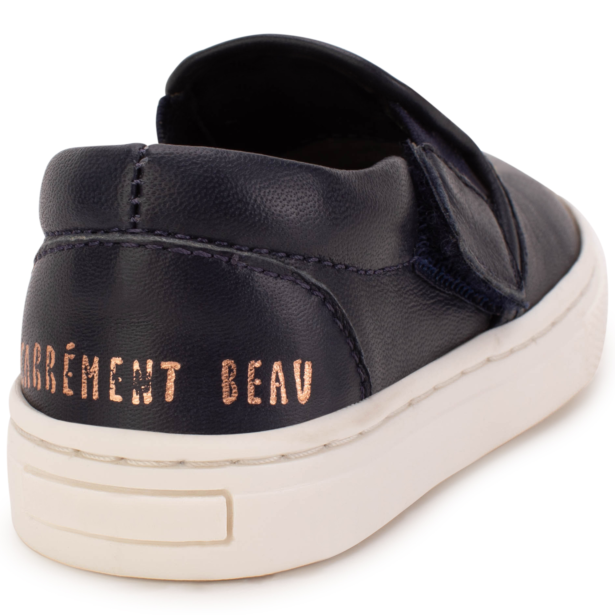 Leather Velcro Sneakers CARREMENT BEAU for BOY
