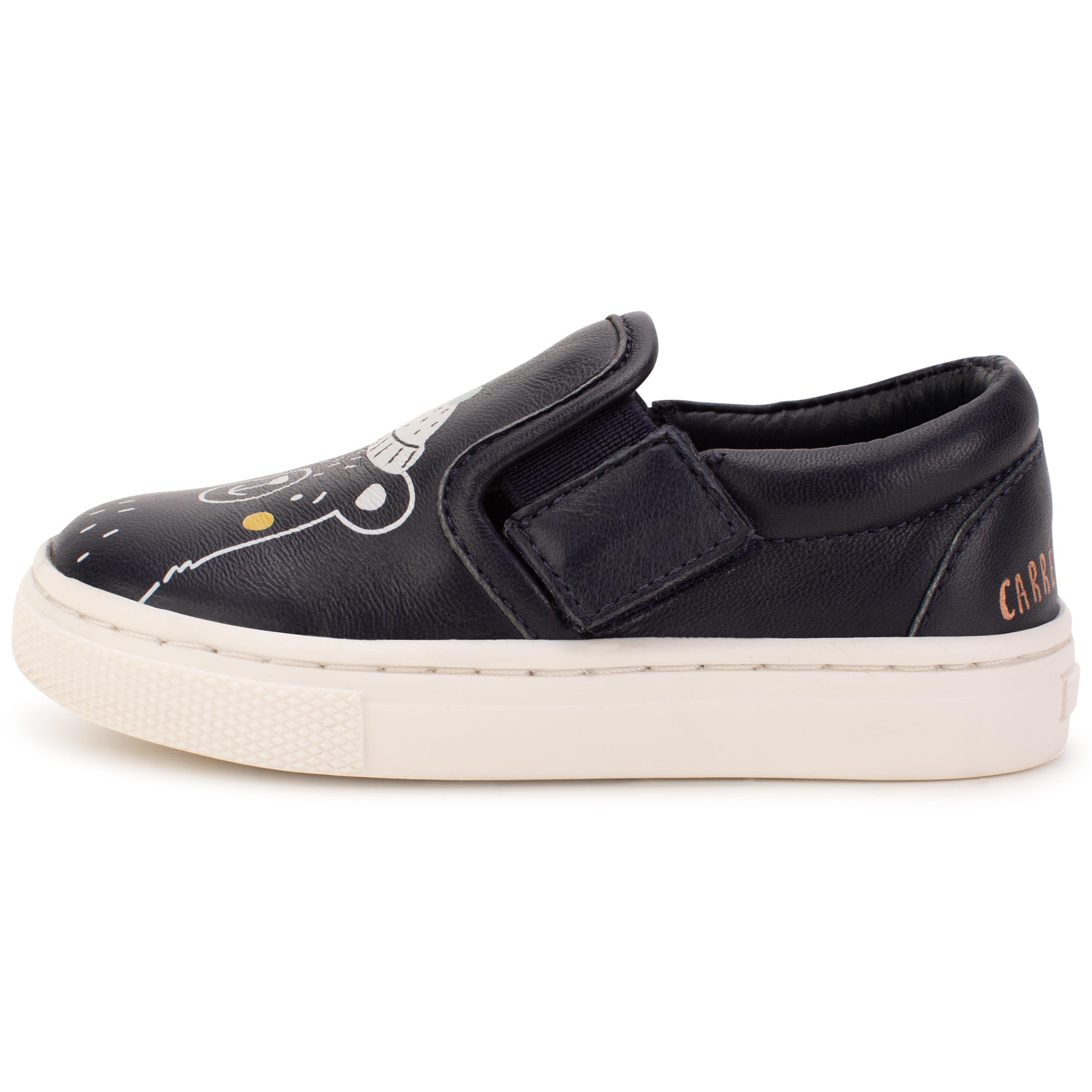 Leather Velcro Sneakers CARREMENT BEAU for BOY