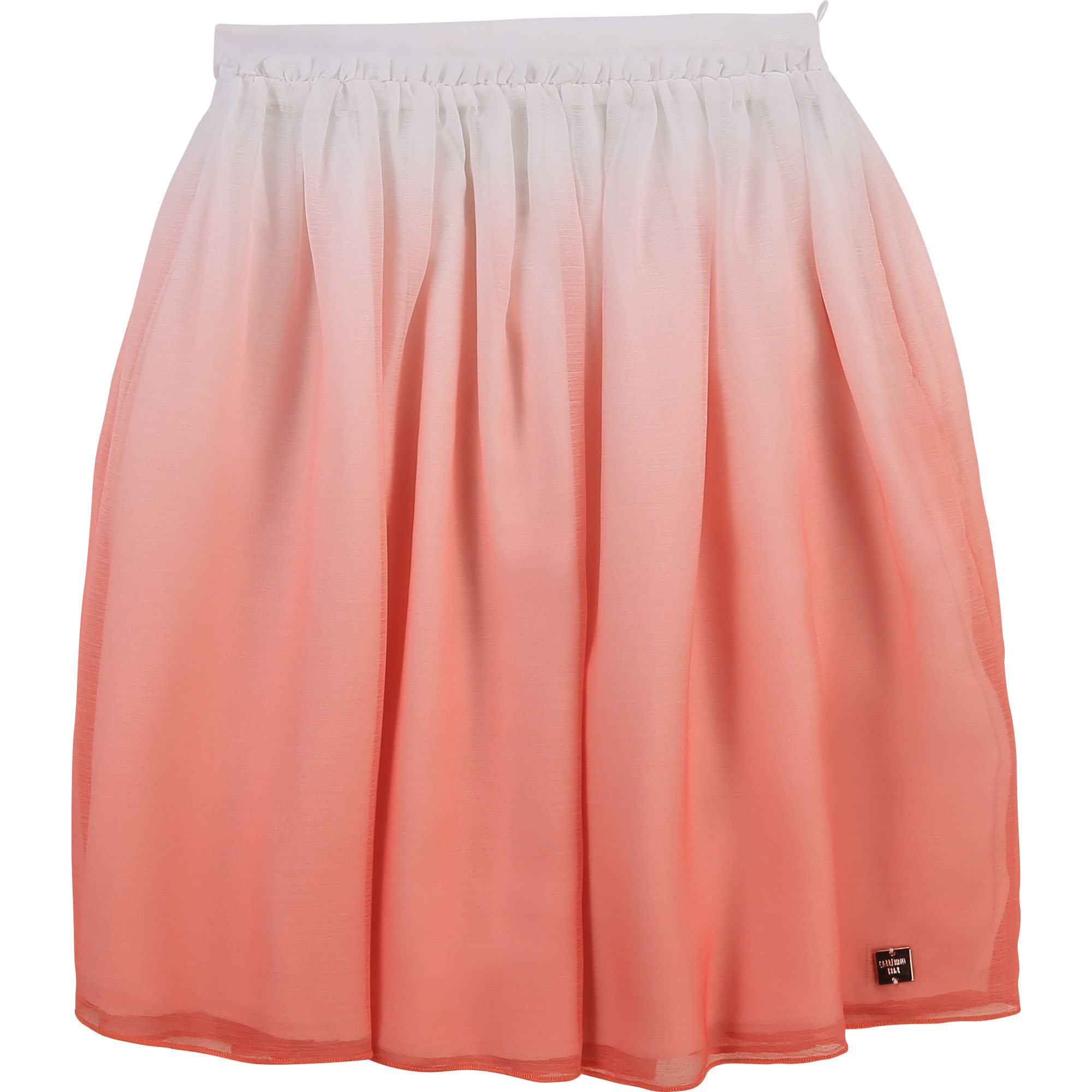 Dip-dyed voile skirt CARREMENT BEAU for GIRL