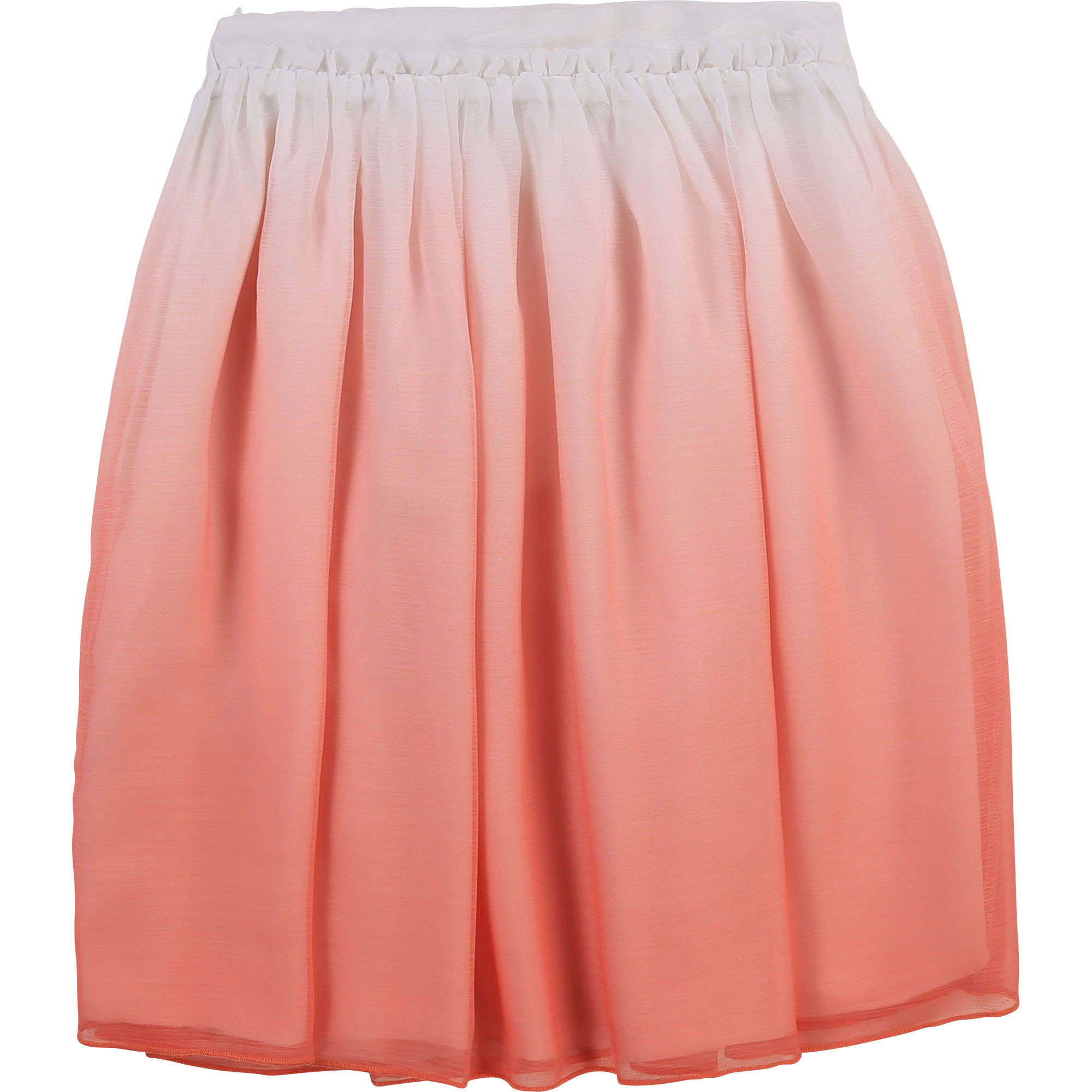 Dip-dyed voile skirt CARREMENT BEAU for GIRL