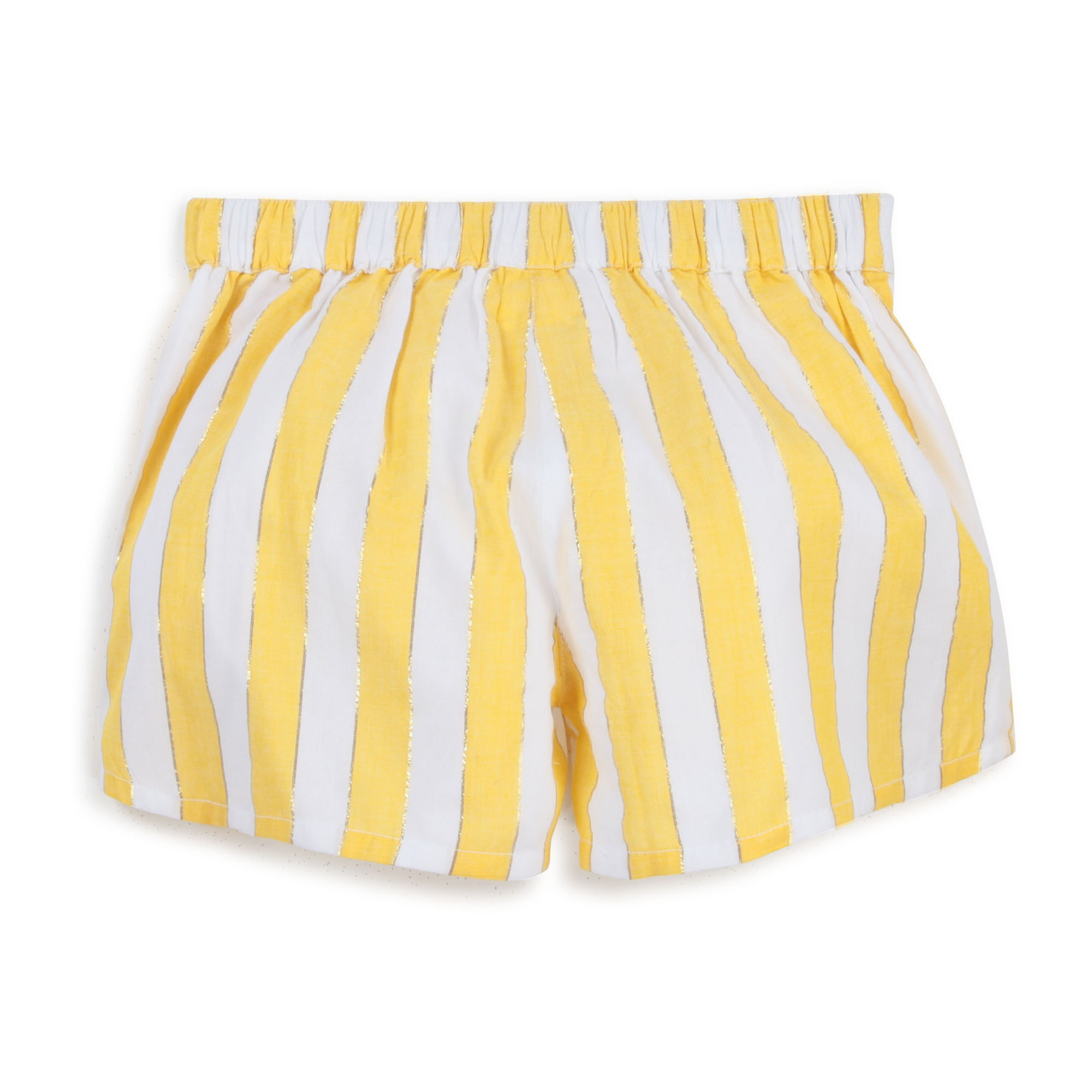 Striped shorts with bow CARREMENT BEAU for GIRL