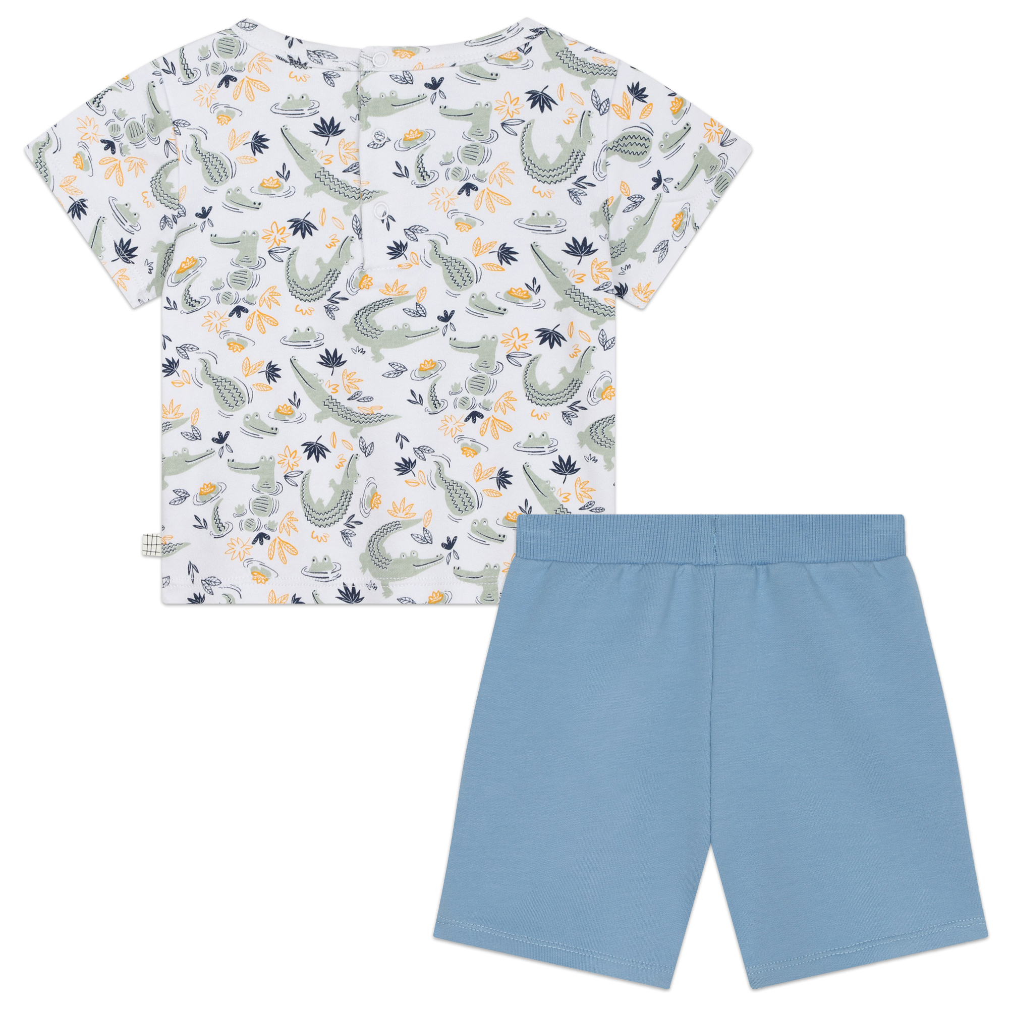 Crocodile T-shirt and shorts CARREMENT BEAU for BOY