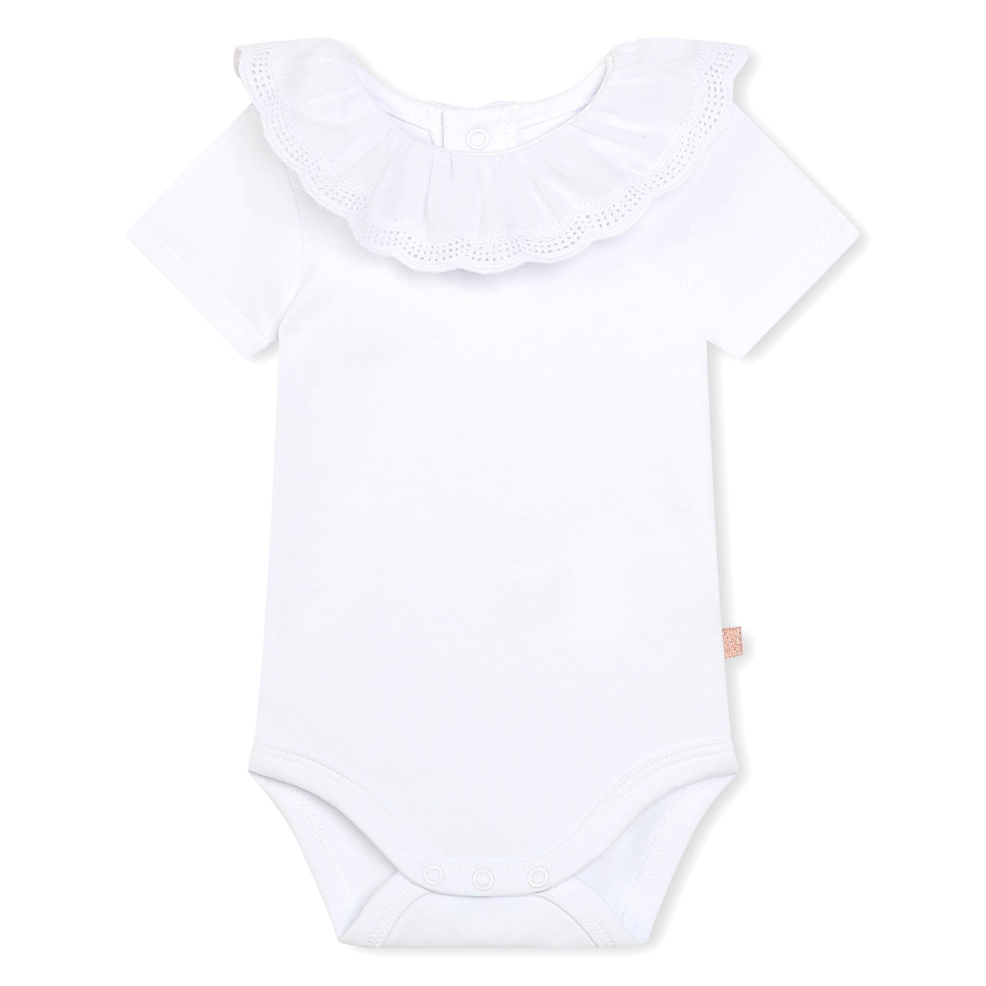 Embroidered-collar bodysuit CARREMENT BEAU for GIRL
