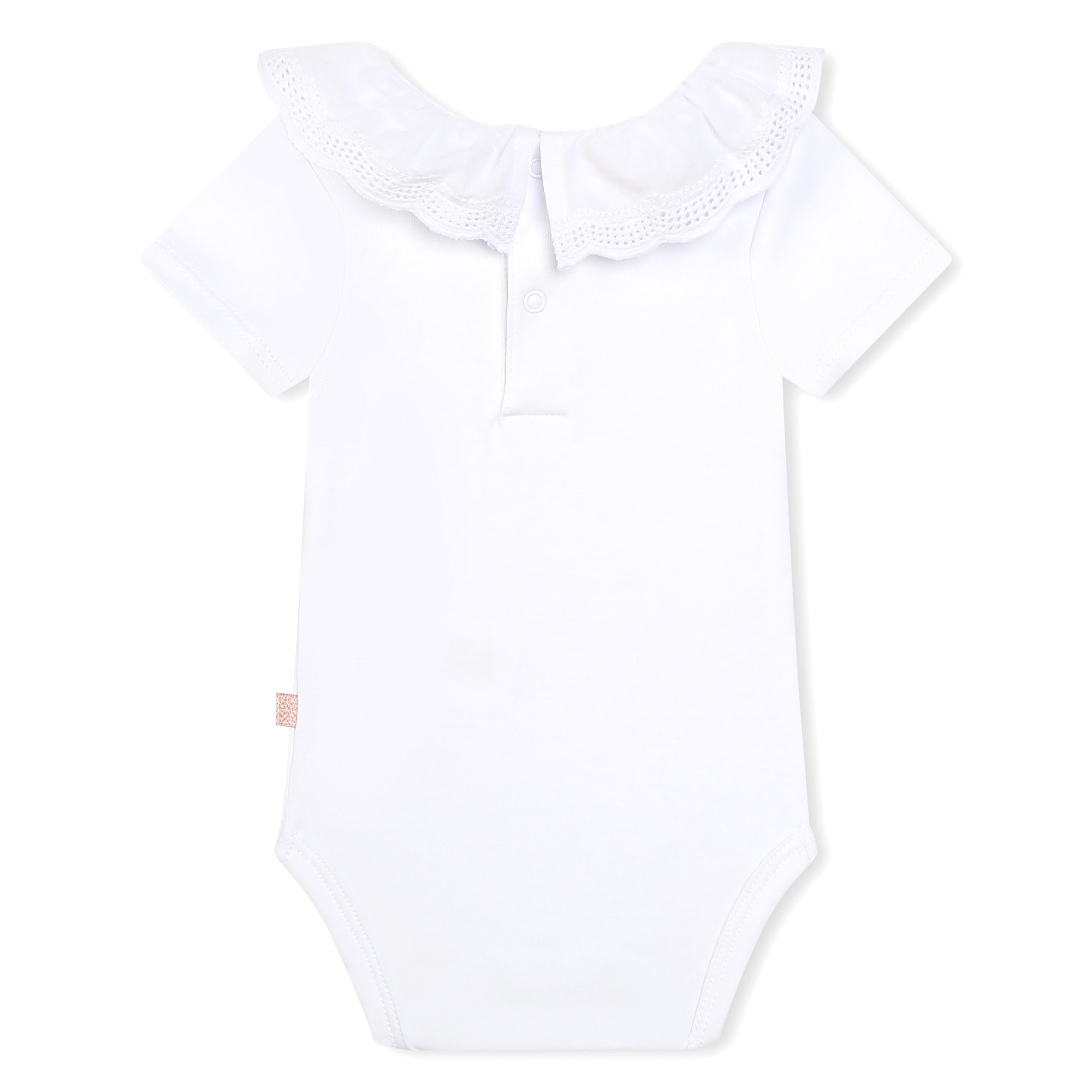 Embroidered-collar bodysuit CARREMENT BEAU for GIRL