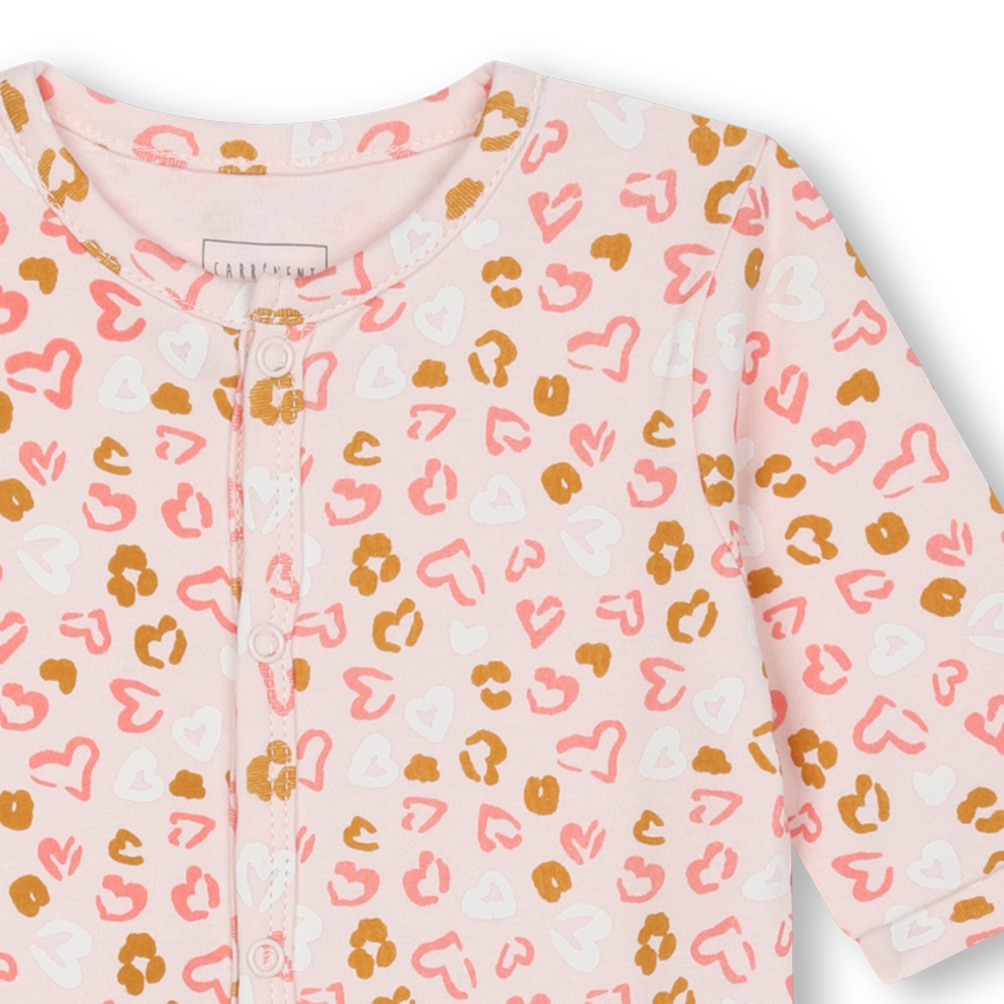 Cotton leopard-print pyjamas CARREMENT BEAU for GIRL