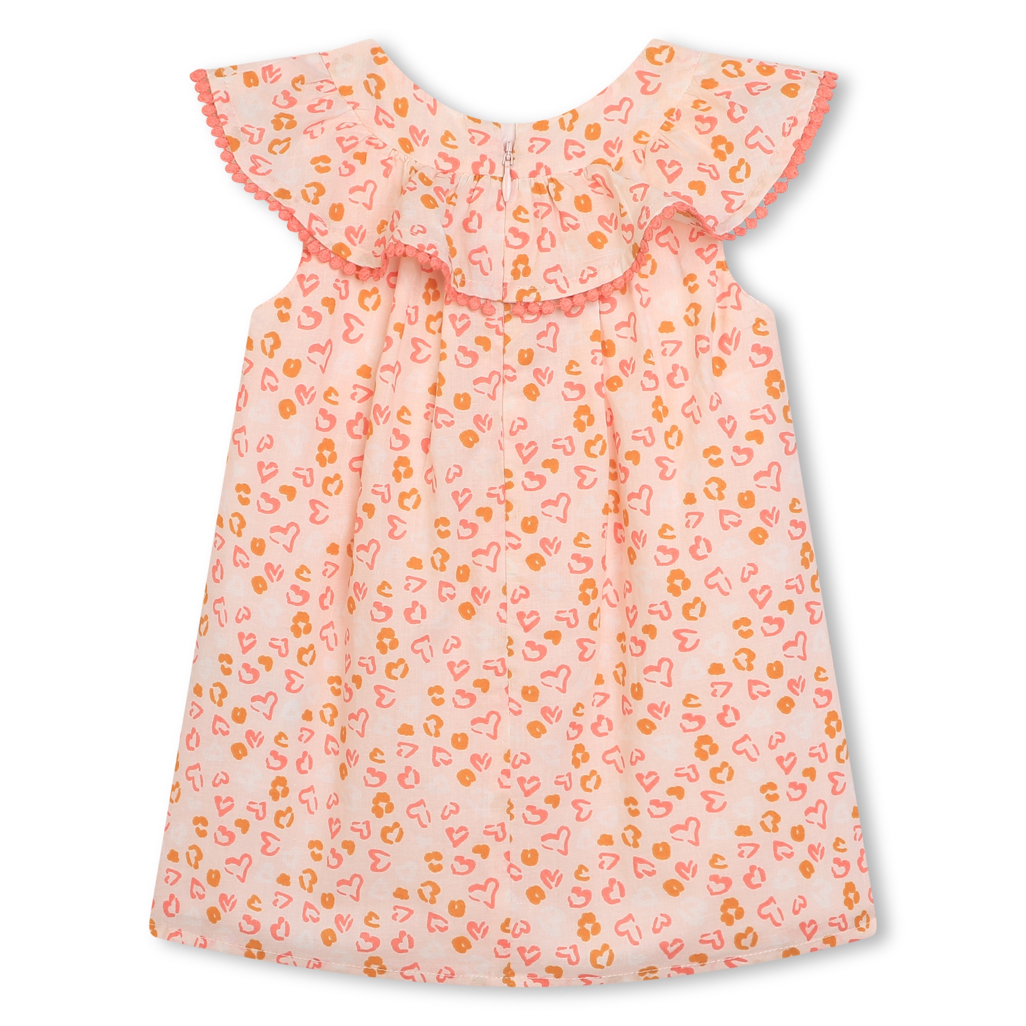 Cotton percale dress CARREMENT BEAU for GIRL