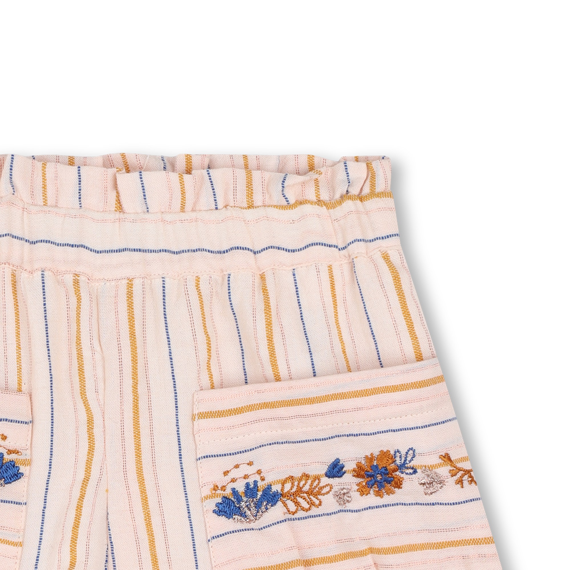 Printed cotton gauze shorts CARREMENT BEAU for GIRL