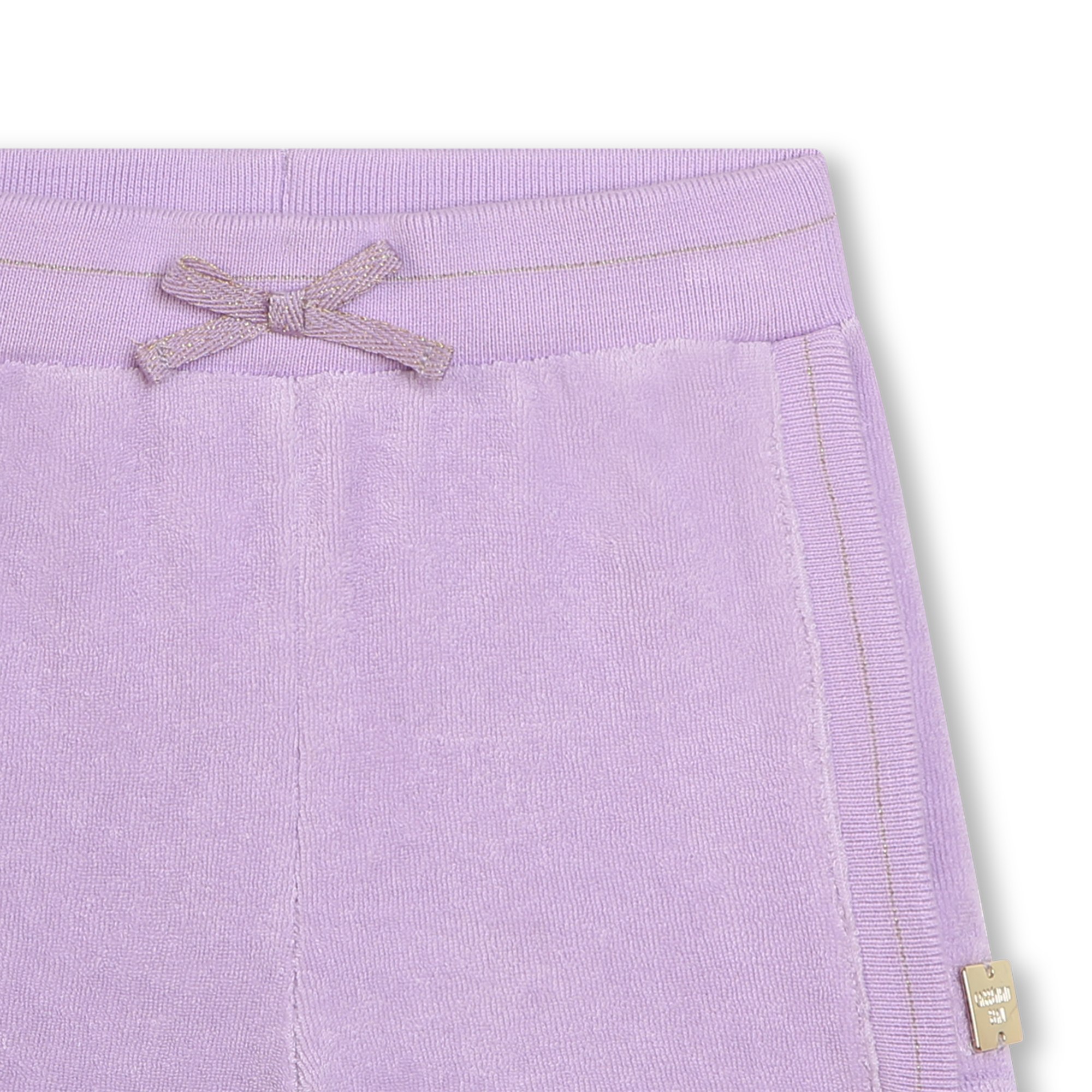 Plain terry cloth shorts CARREMENT BEAU for GIRL