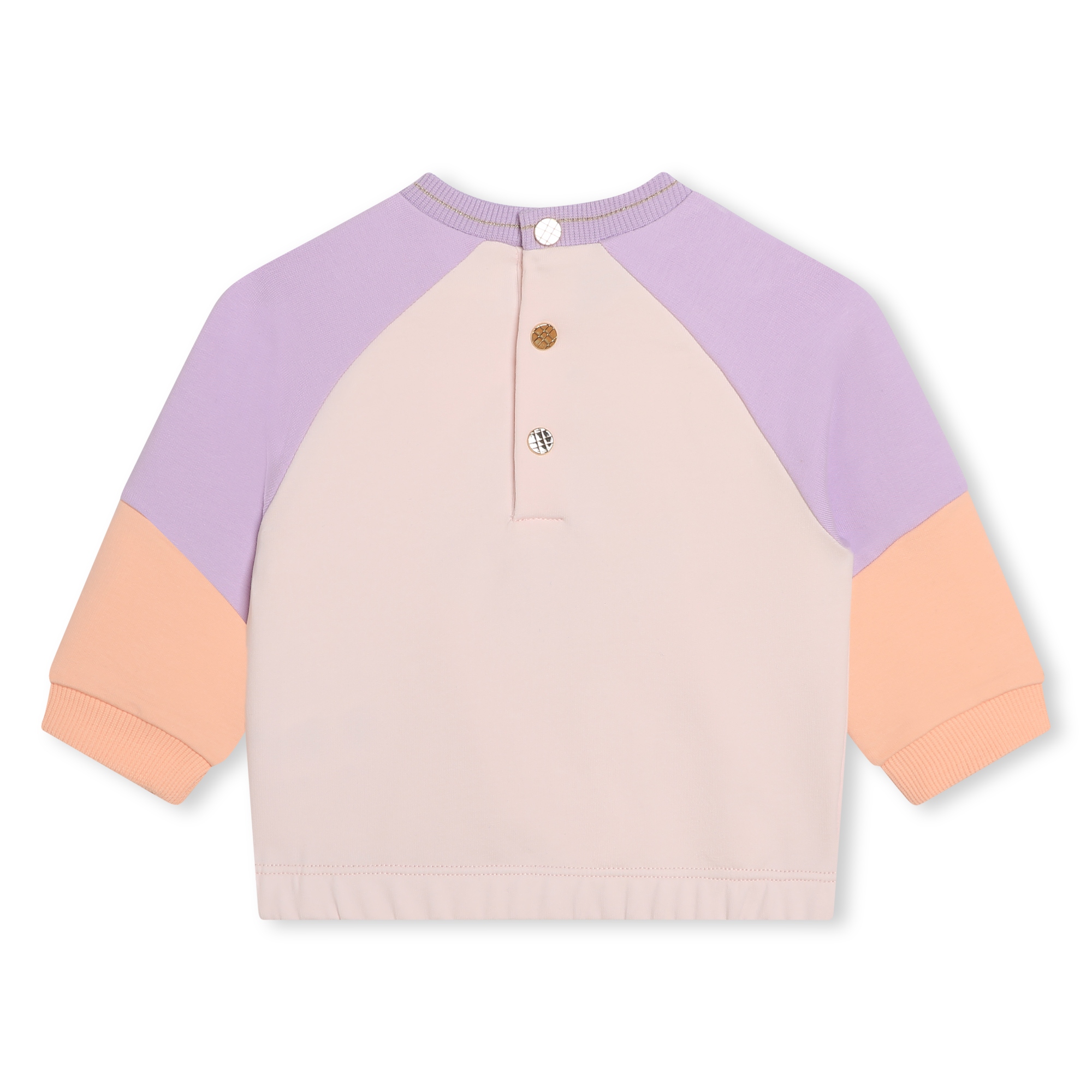 Tricoloured sweatshirt CARREMENT BEAU for GIRL
