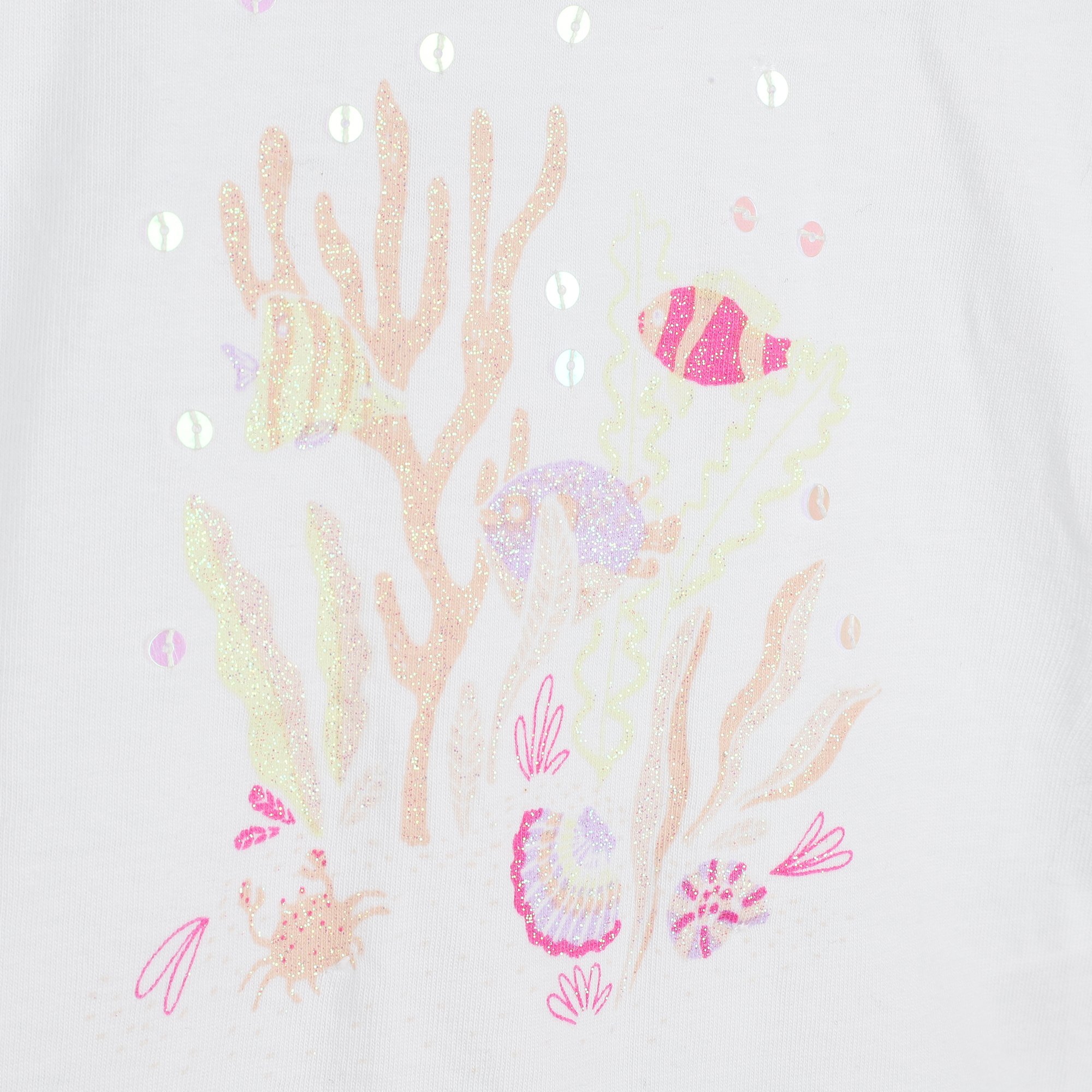T-shirt with fish print CARREMENT BEAU for GIRL