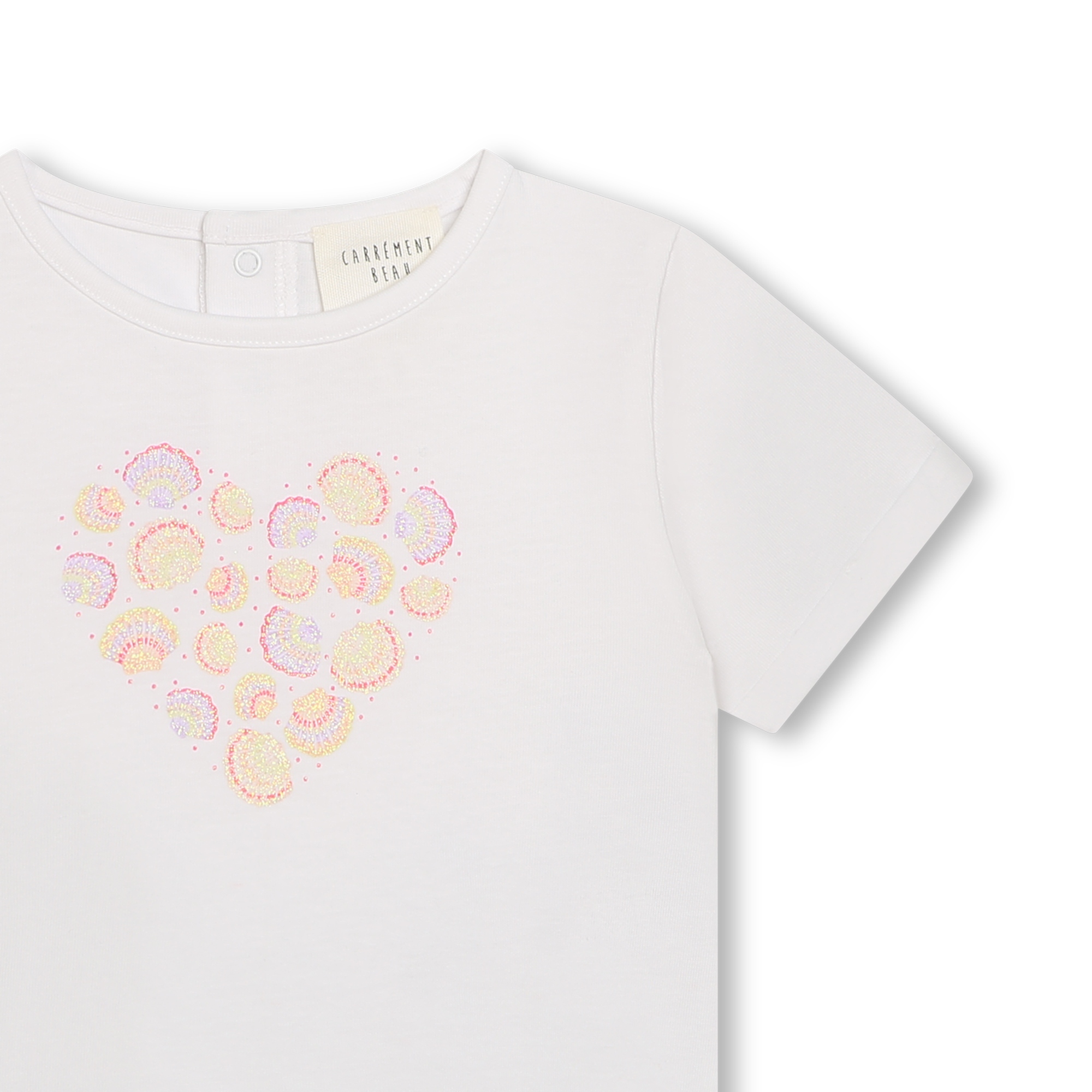 T-shirt with heart print CARREMENT BEAU for GIRL