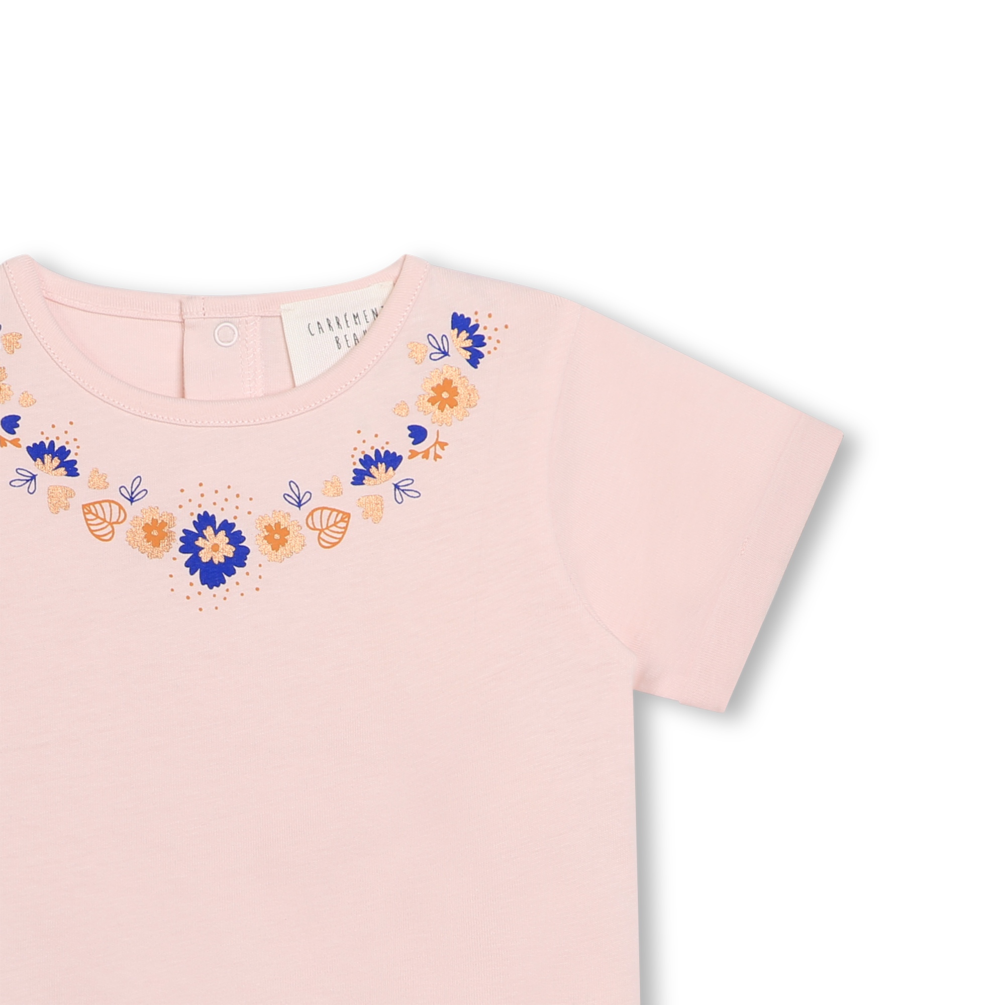 Camiseta con estampado floral CARREMENT BEAU para NIÑA