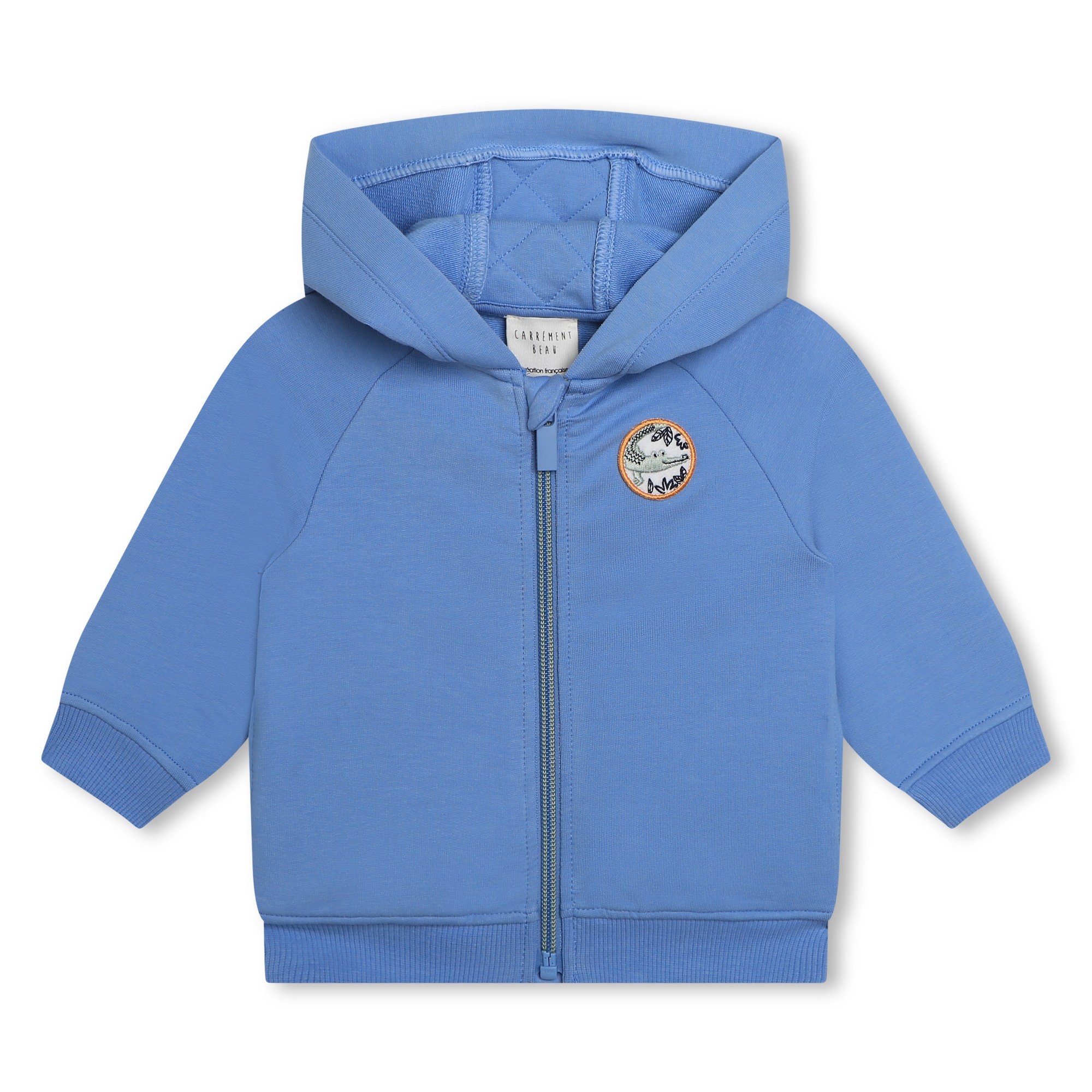 Zip-up fleece sweatshirt CARREMENT BEAU for BOY