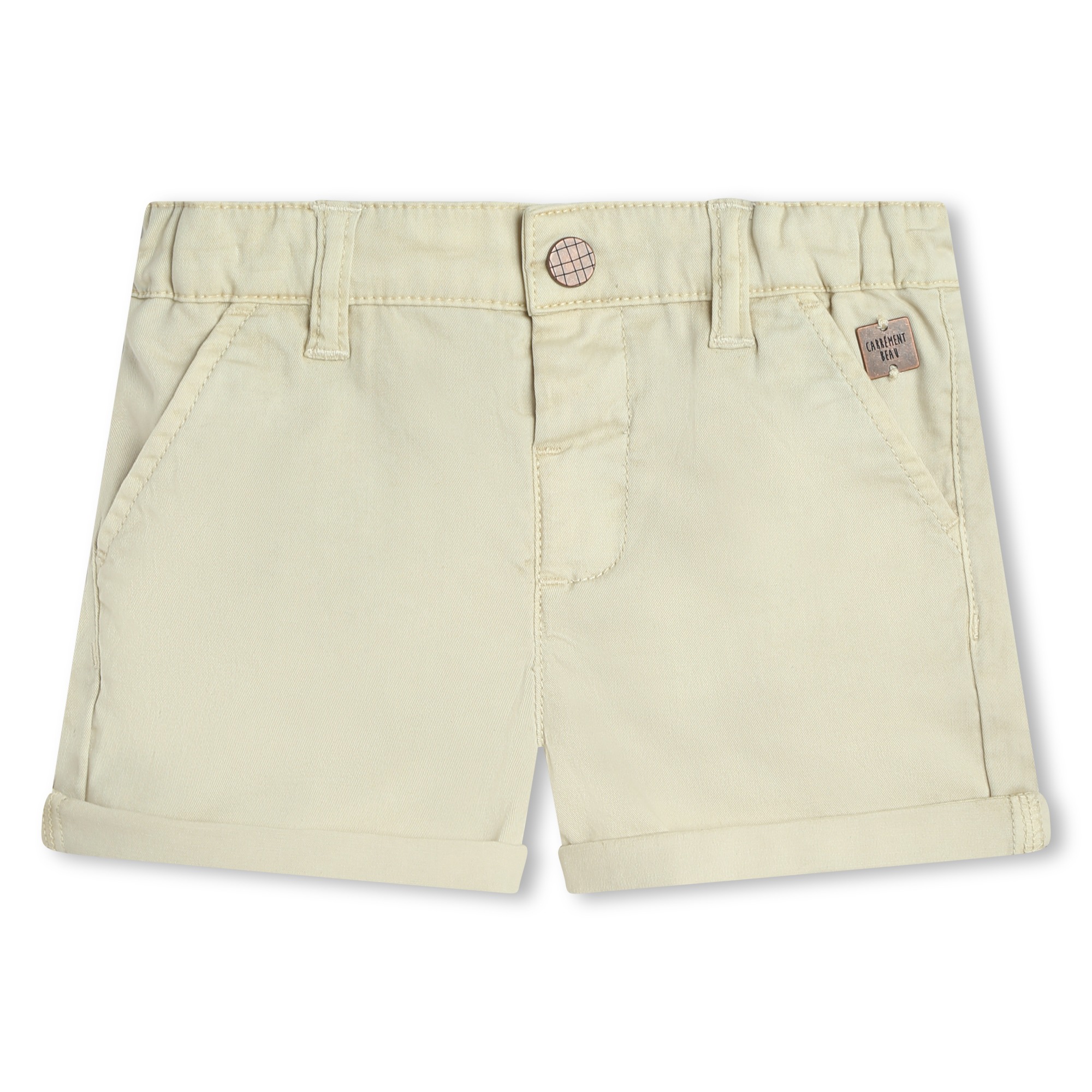 Cotton twill shorts CARREMENT BEAU for BOY