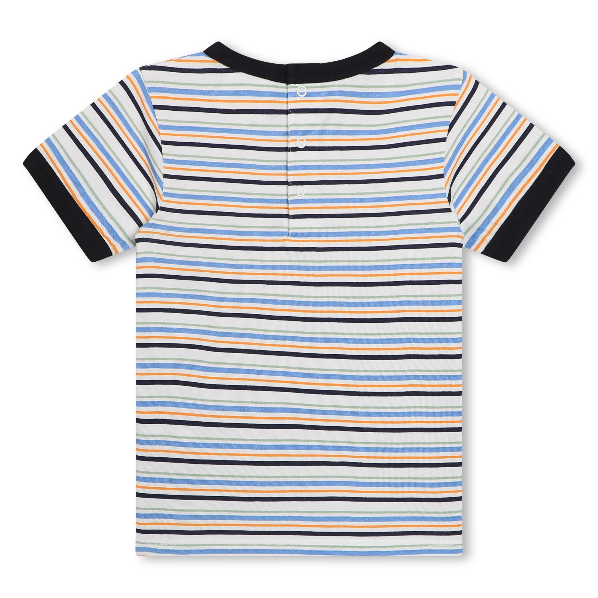 Camiseta de algodón y rayas CARREMENT BEAU para NIÑO