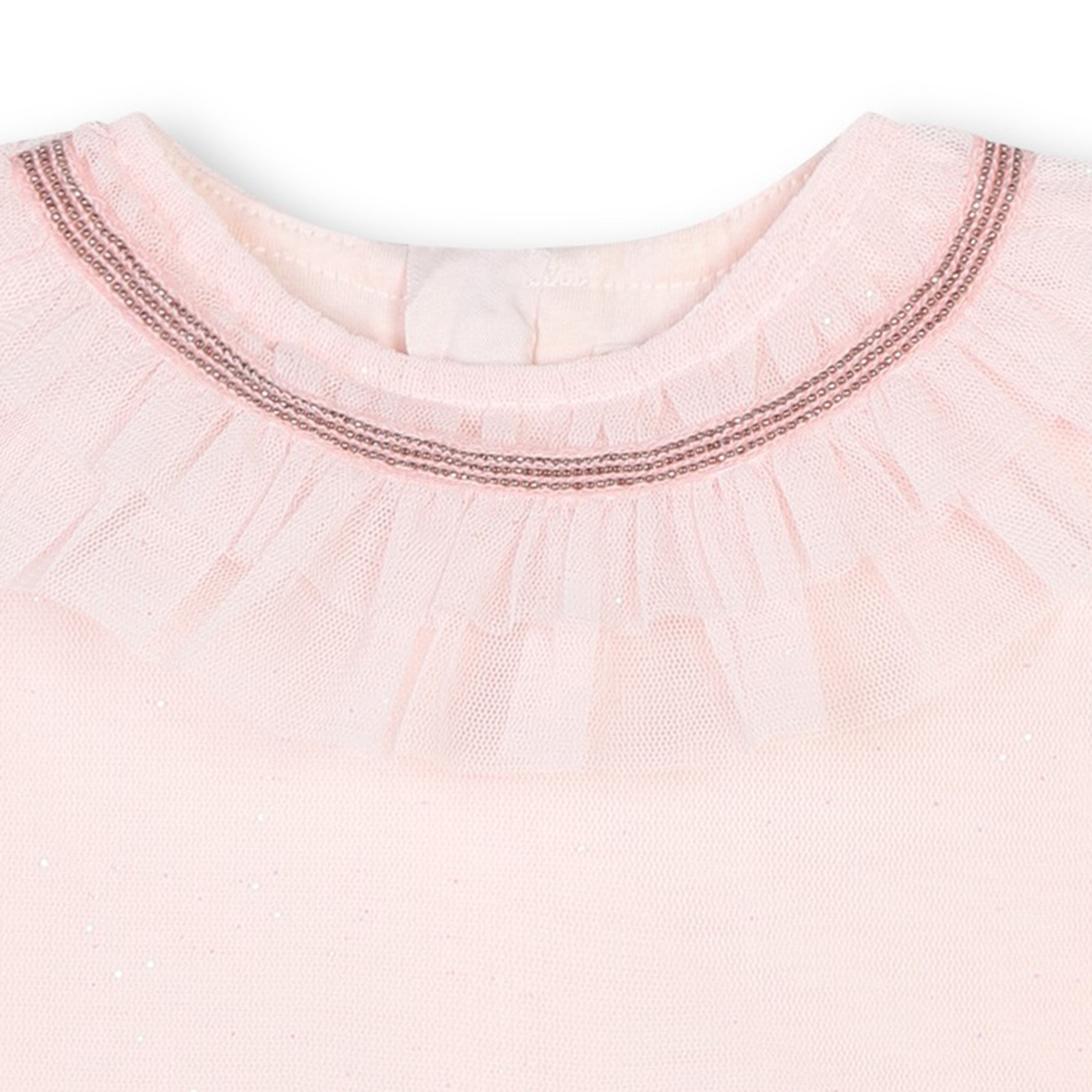 Robe de cérémonie bi-matière CARREMENT BEAU pour FILLE