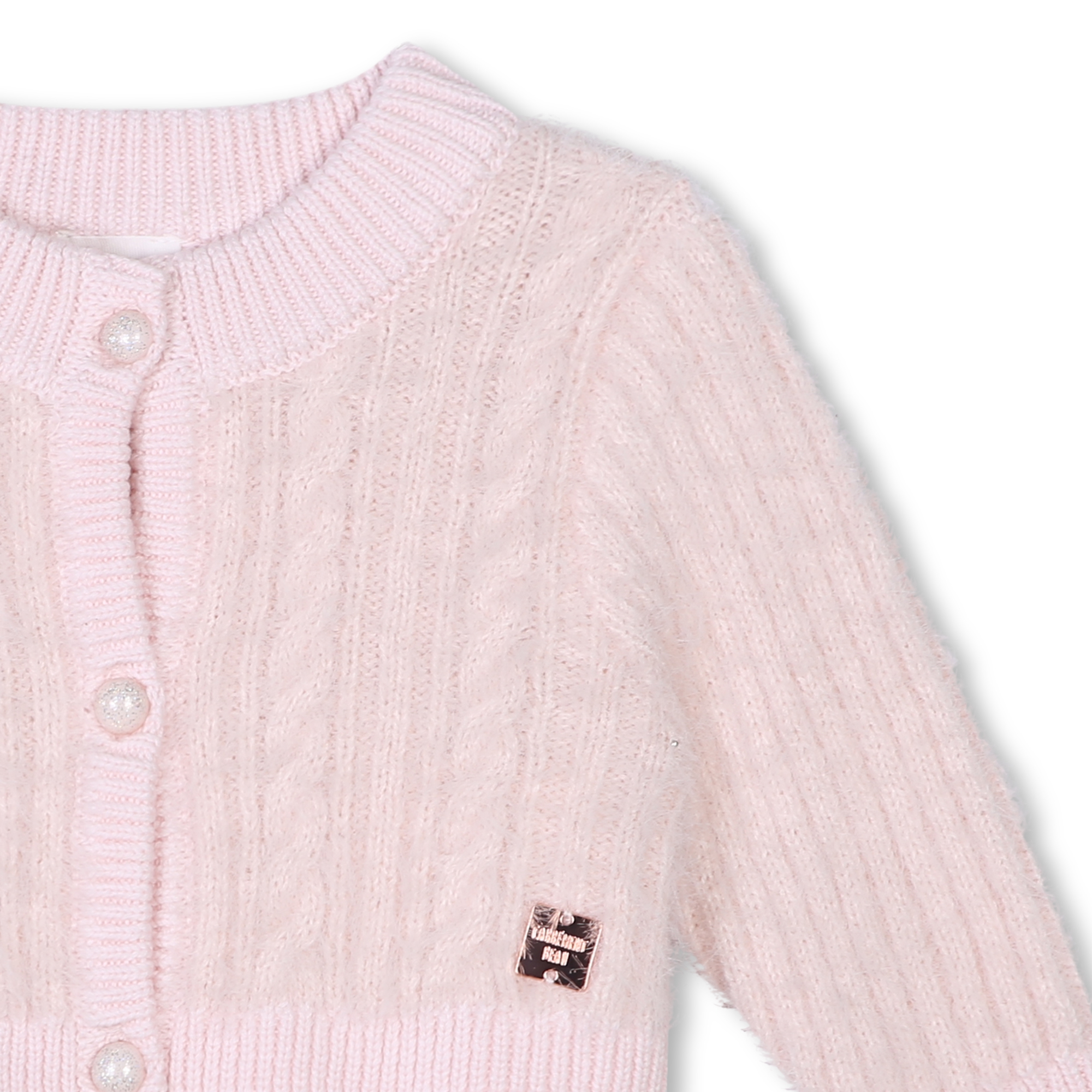 Cardigan en tricot fantaisie CARREMENT BEAU pour FILLE