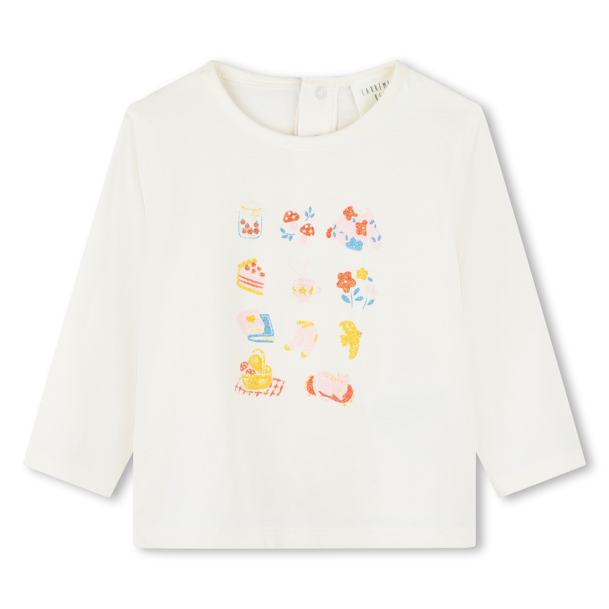 T-shirt a maniche lunghe CARREMENT BEAU Per BAMBINA