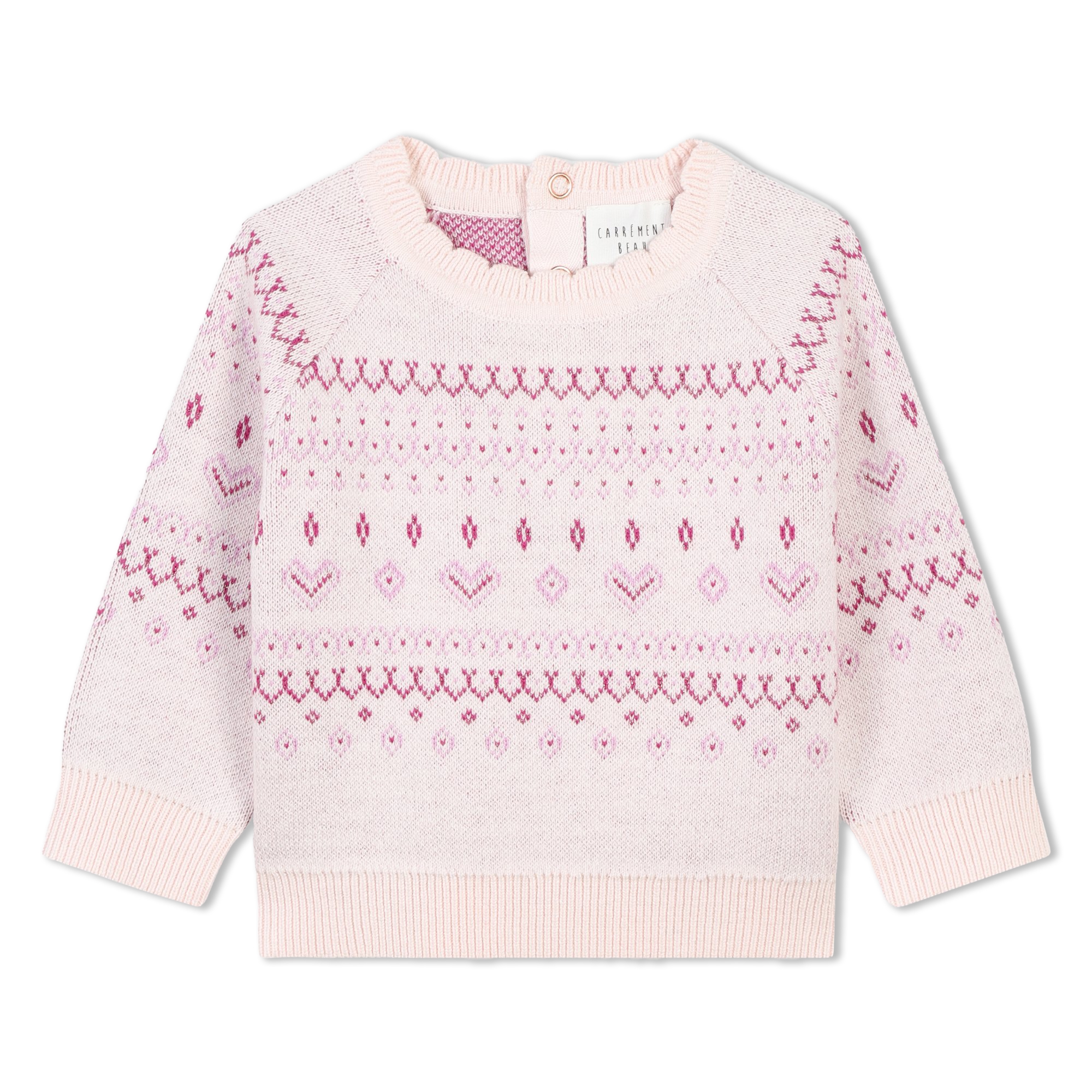 Pull en tricot CARREMENT BEAU pour FILLE