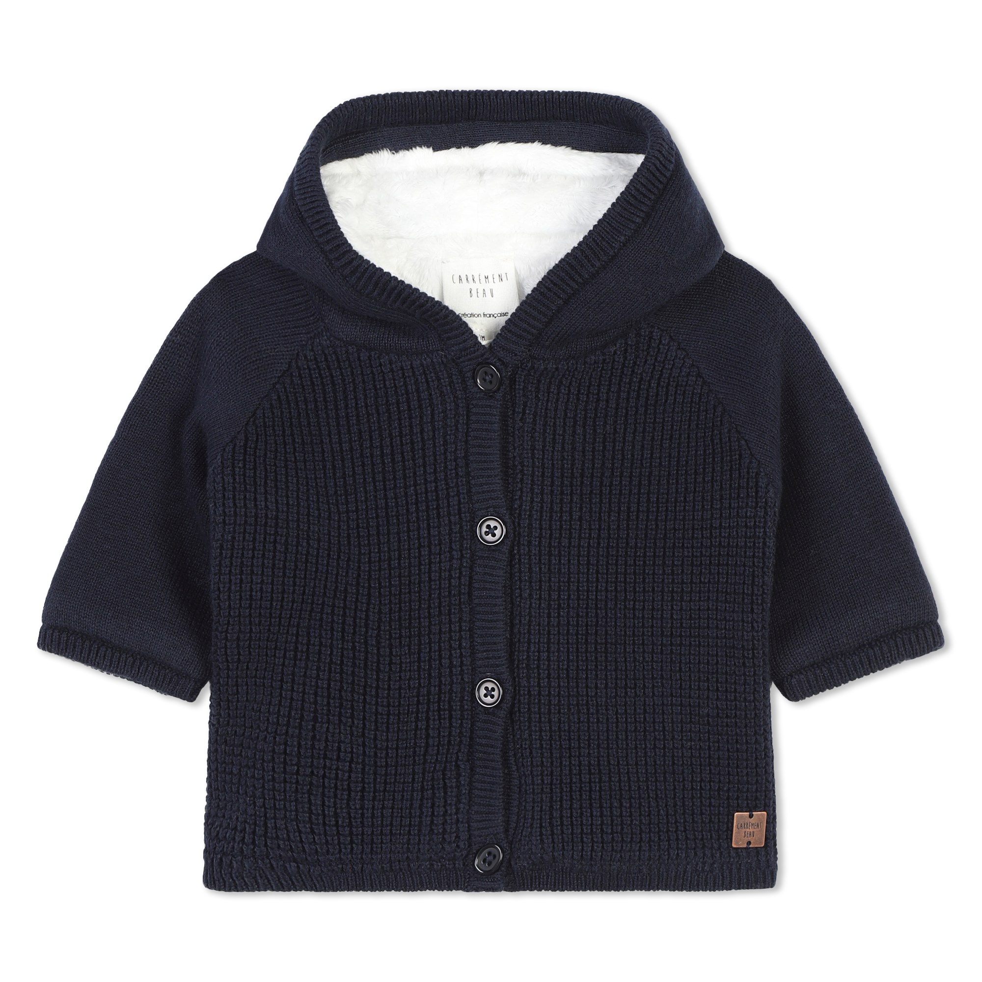 Knitted button-down jacket CARREMENT BEAU for BOY