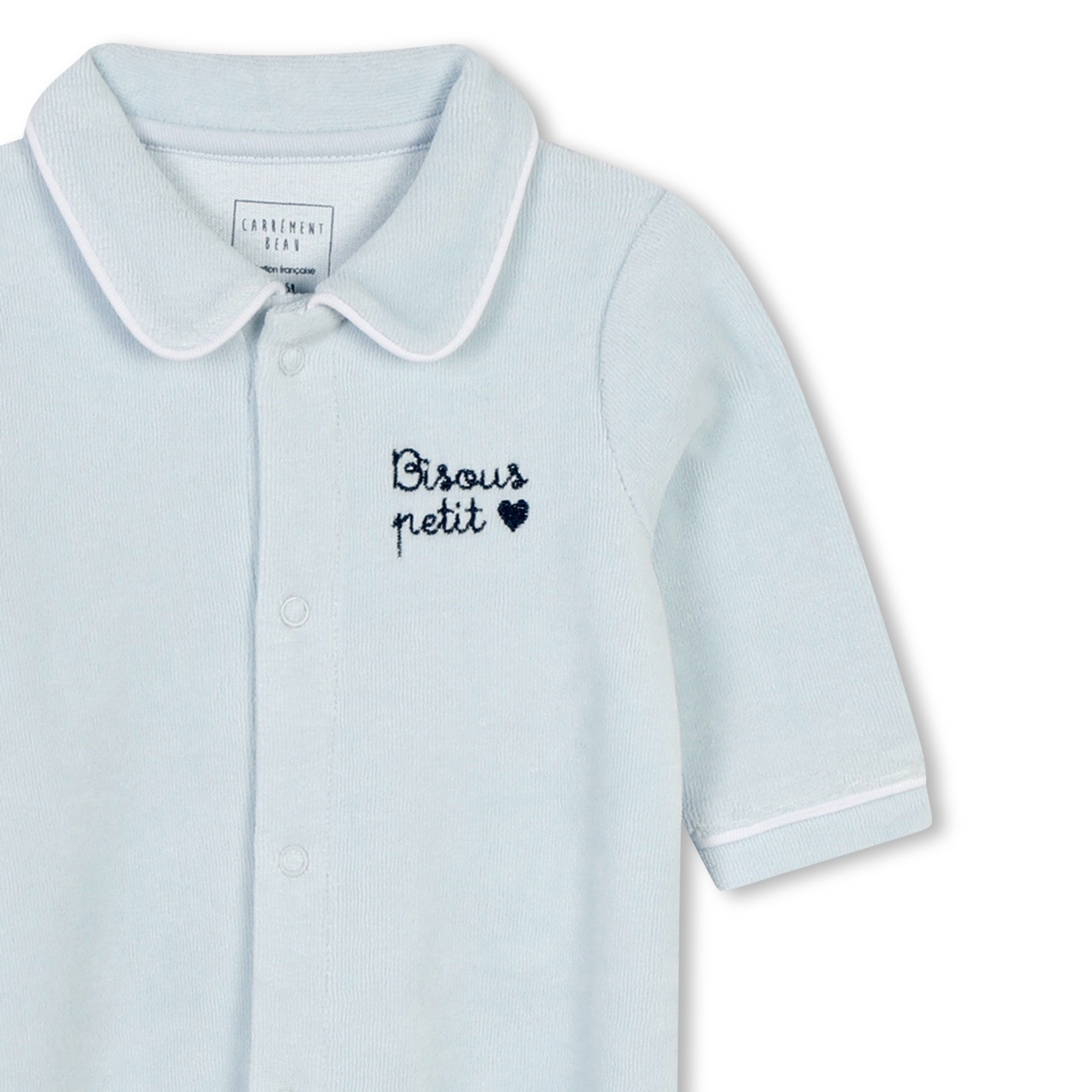 Embroidered polo neck pyjamas CARREMENT BEAU for BOY