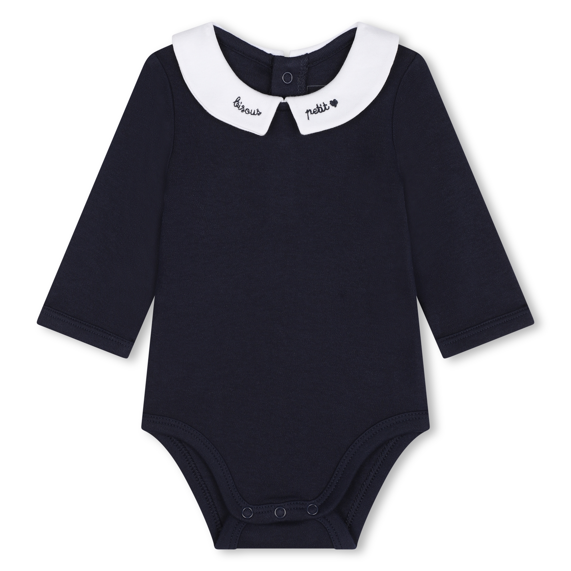 Embroidered poplin bodysuit CARREMENT BEAU for BOY