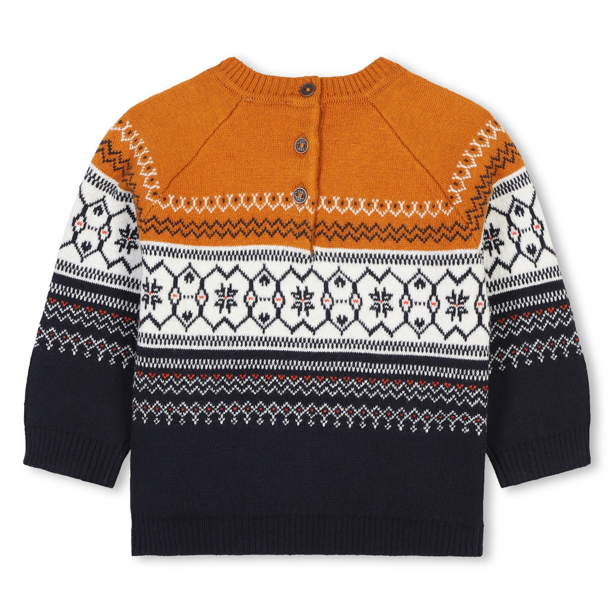 Pullover in jacquard CARREMENT BEAU Per RAGAZZO