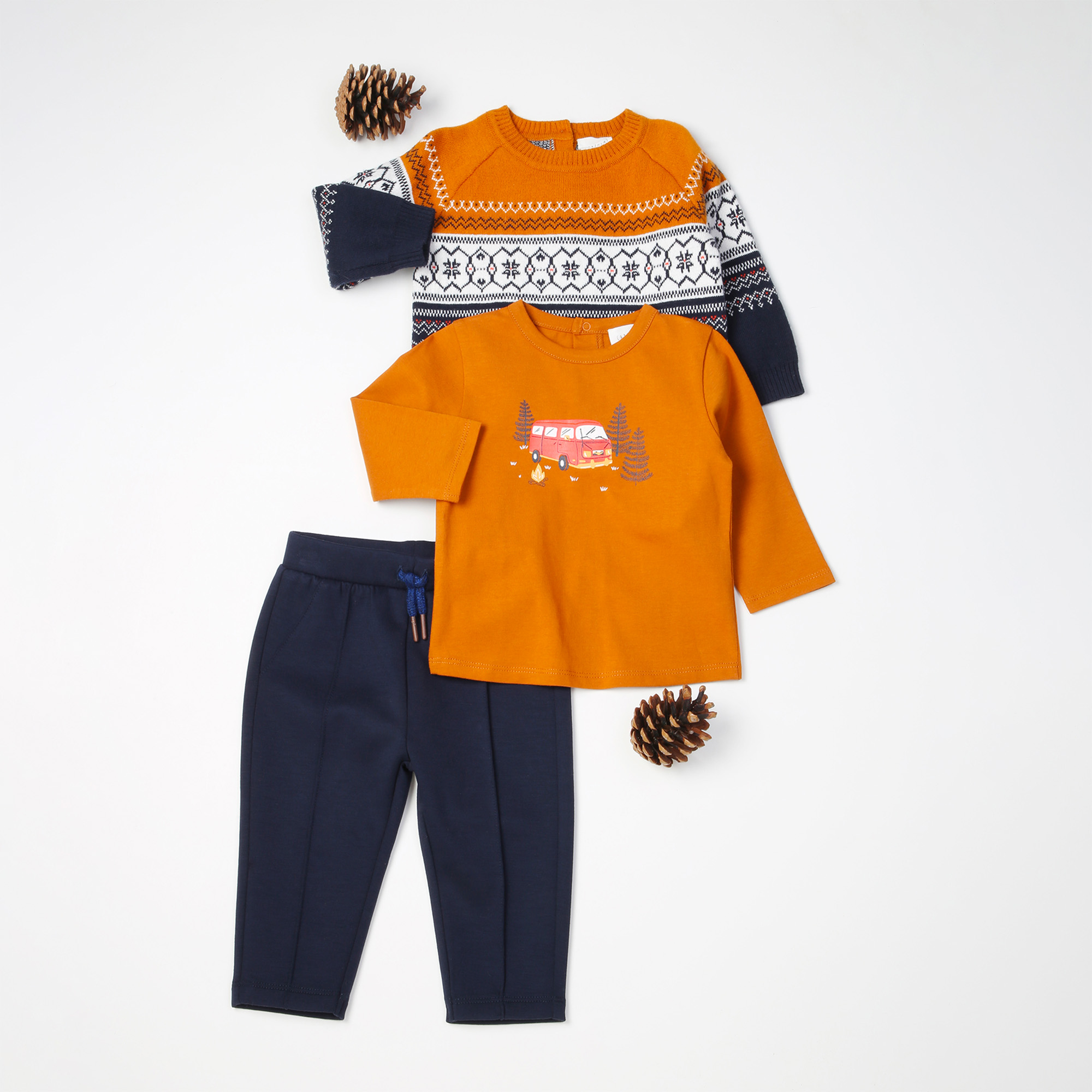 Round-neck T-shirt with print CARREMENT BEAU for BOY