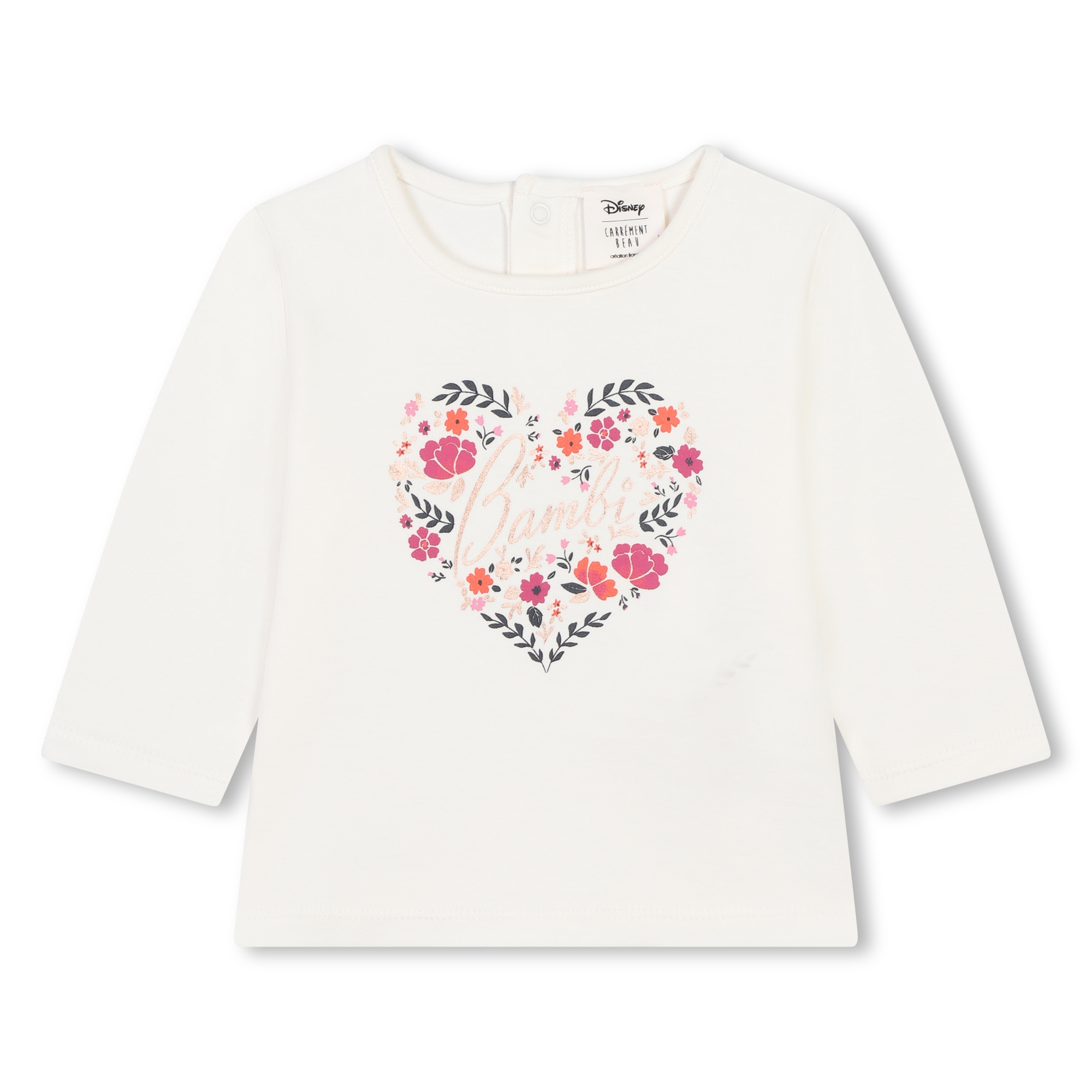 T-shirt avec imprimé placé CARREMENT BEAU pour FILLE