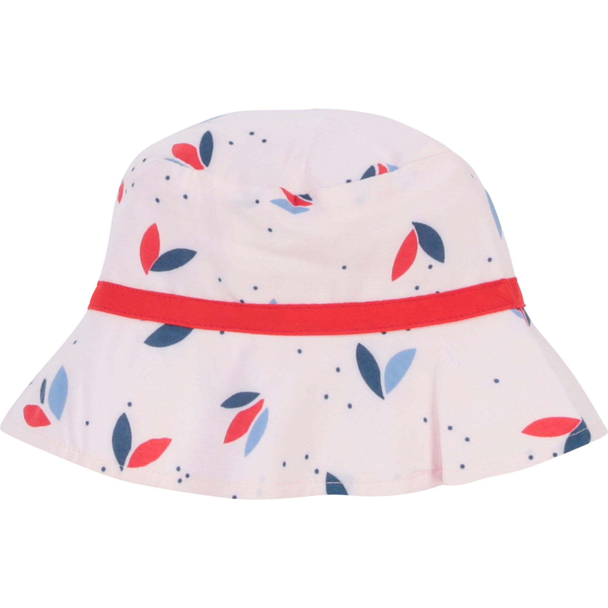 Printed bucket hat with a bow CARREMENT BEAU for GIRL