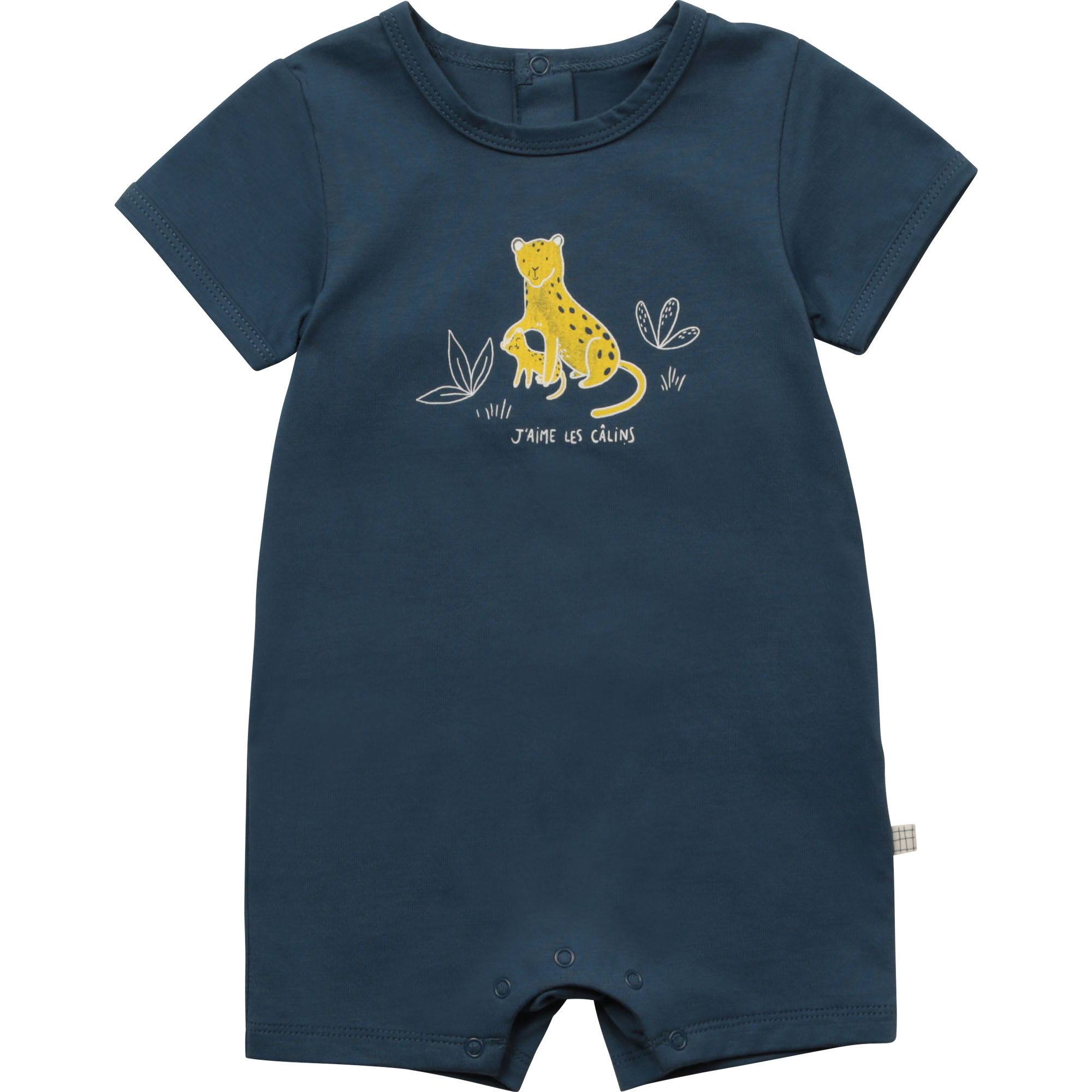 Romper with illustration CARREMENT BEAU for BOY
