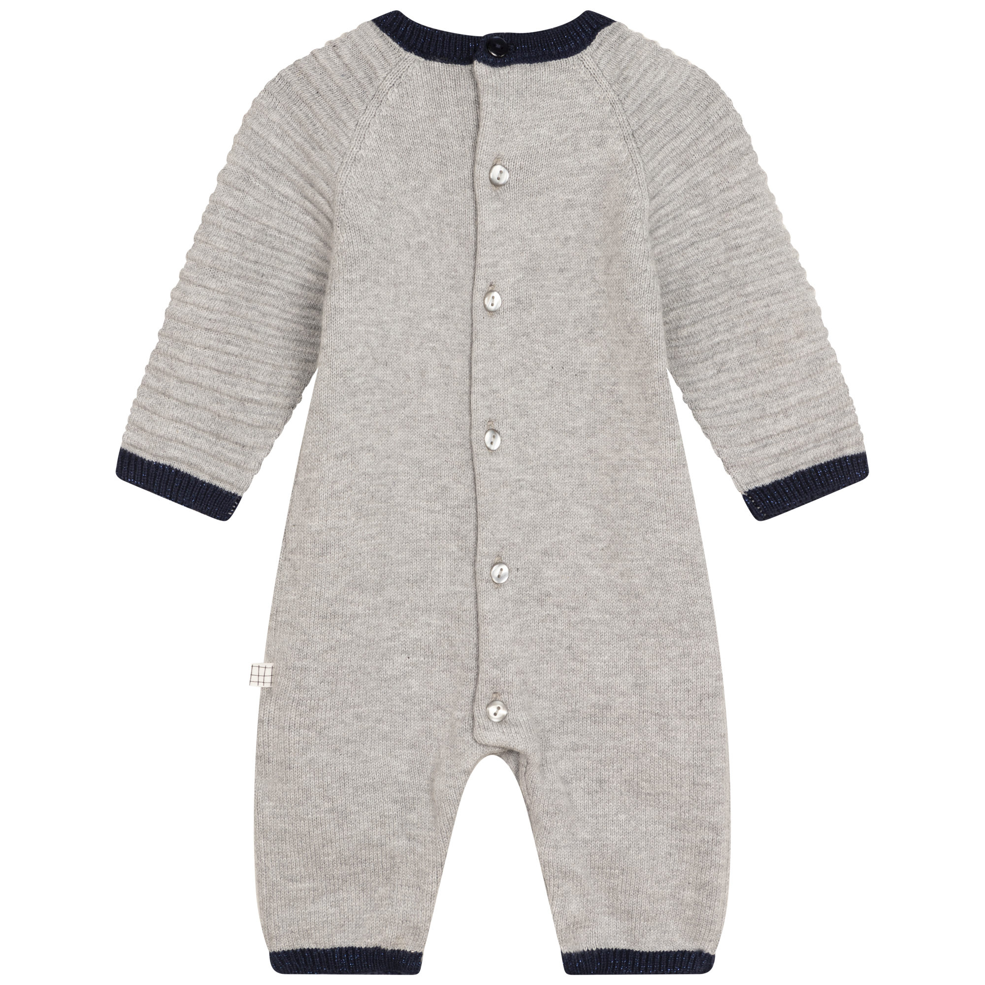 Cotton and wool knit playsuit CARREMENT BEAU for BOY