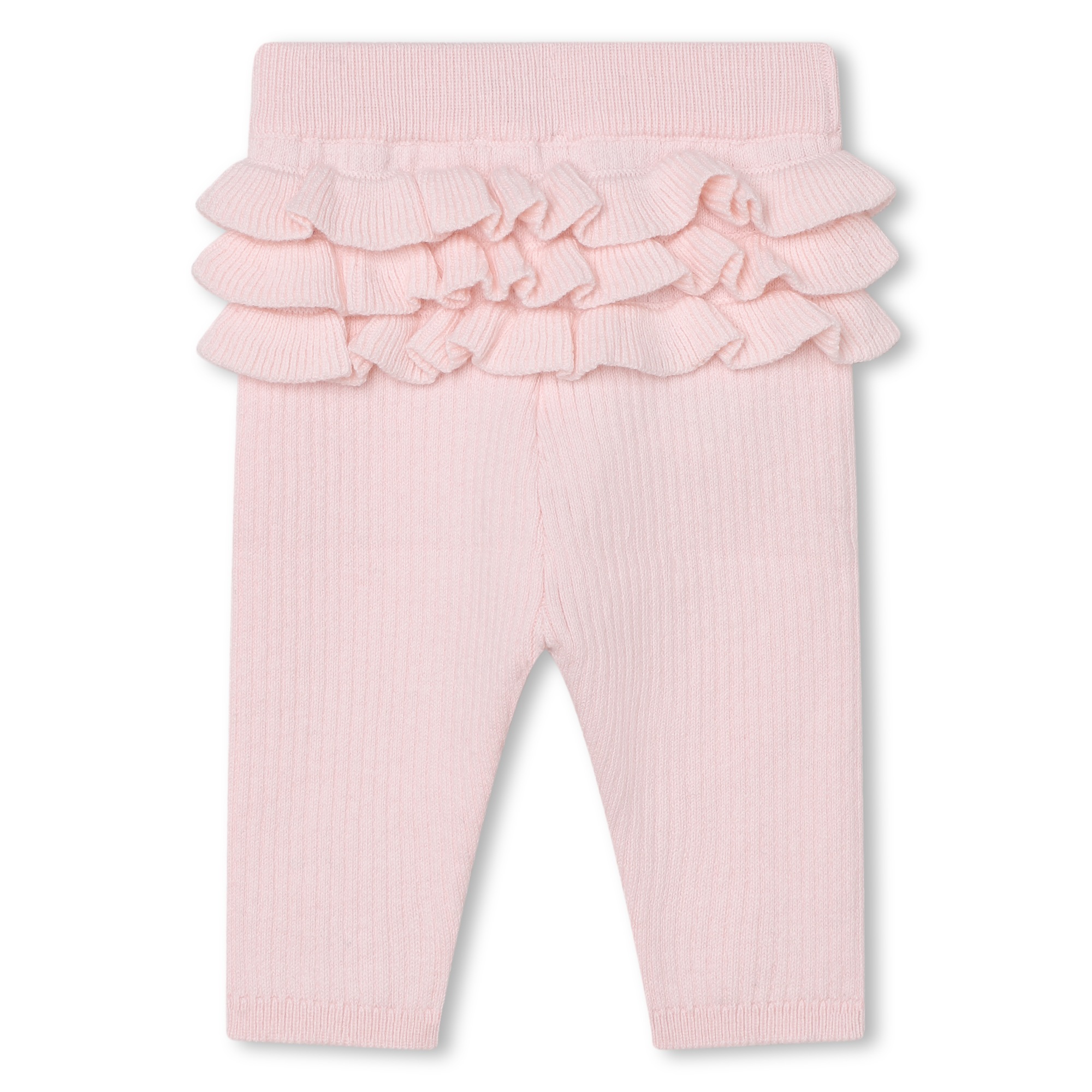 Tricot leggings with frills CARREMENT BEAU for GIRL