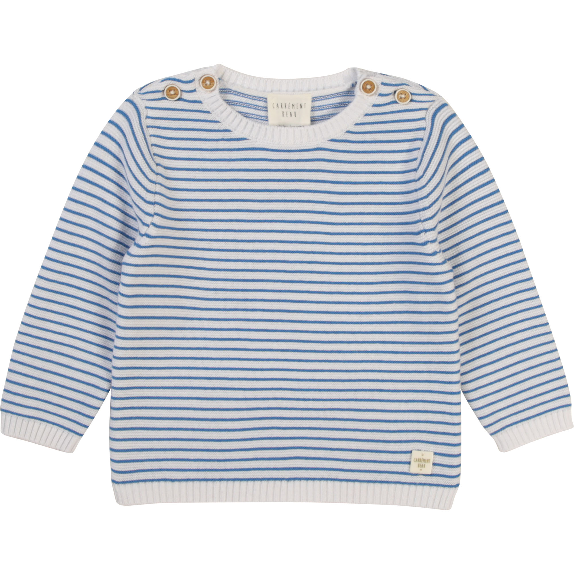 Striped tricot sweater CARREMENT BEAU for BOY